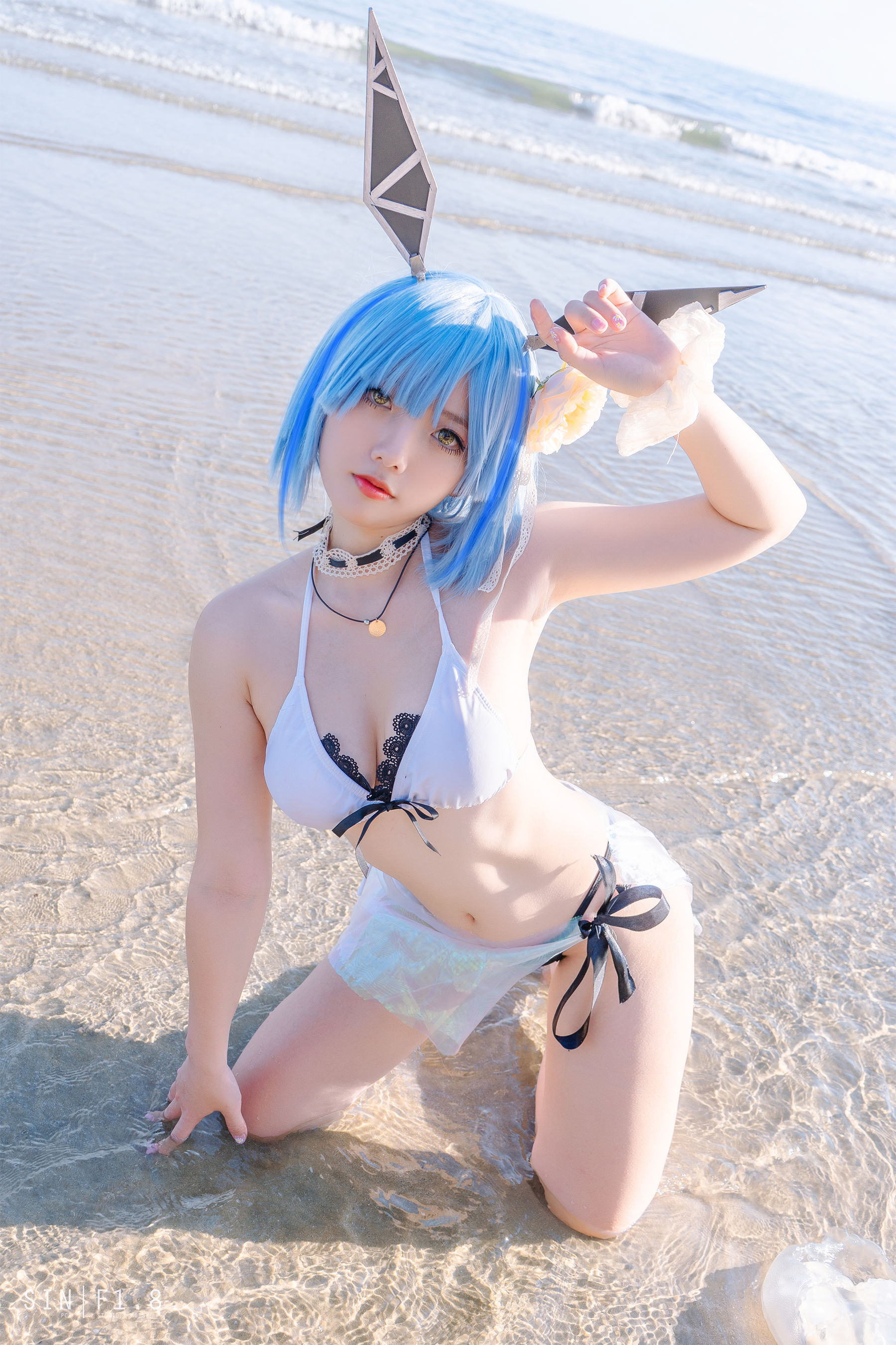 Messie Huang – Gascogne swimsuit [20P]