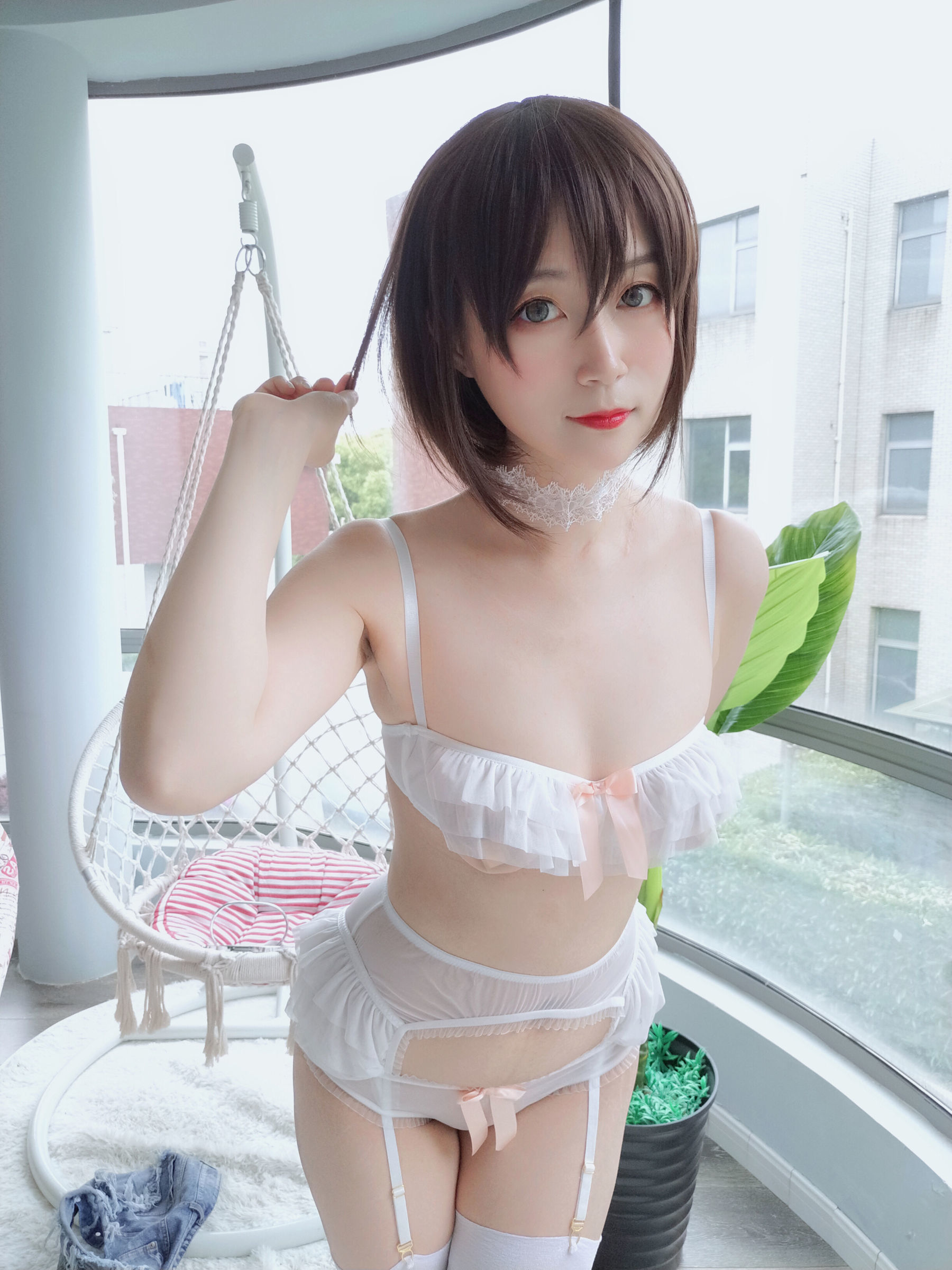 [萝莉COS] 白银 – 纯洁的白色 [30P]