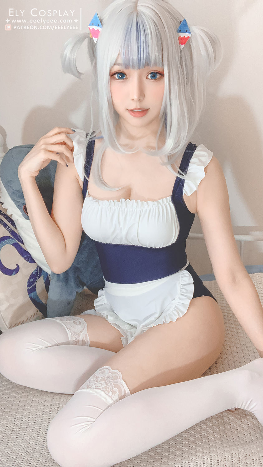 Ely_eee(ElyEE子) – 噶呜・古拉(小鲨鲨) 泳装 [19P]