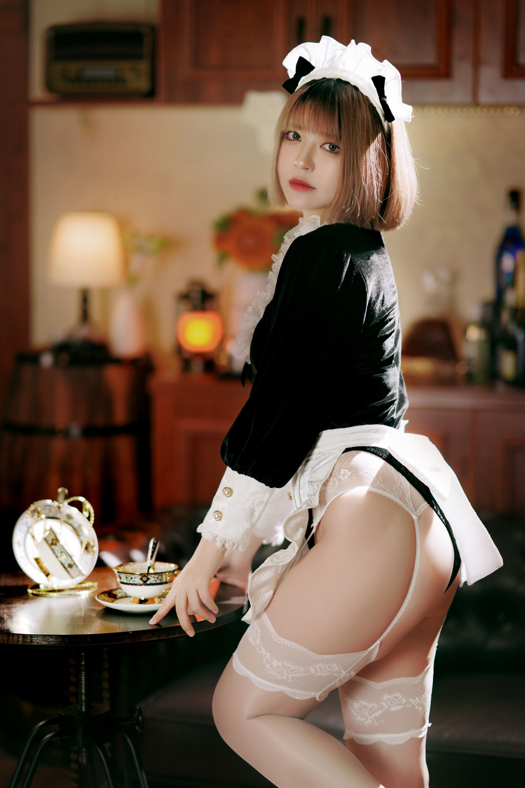 半半子 – 来一份下午茶吧 [77P]