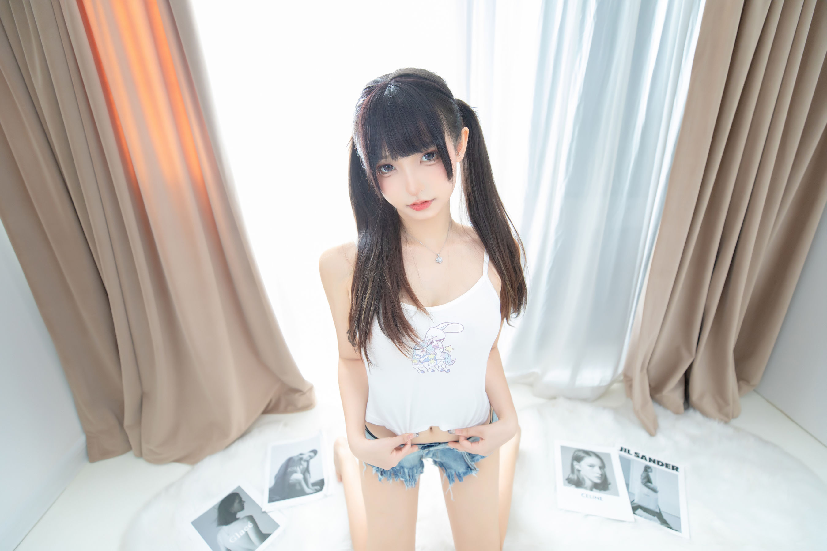 萝莉神楽板真冬 之牛仔兔兔 [75P]