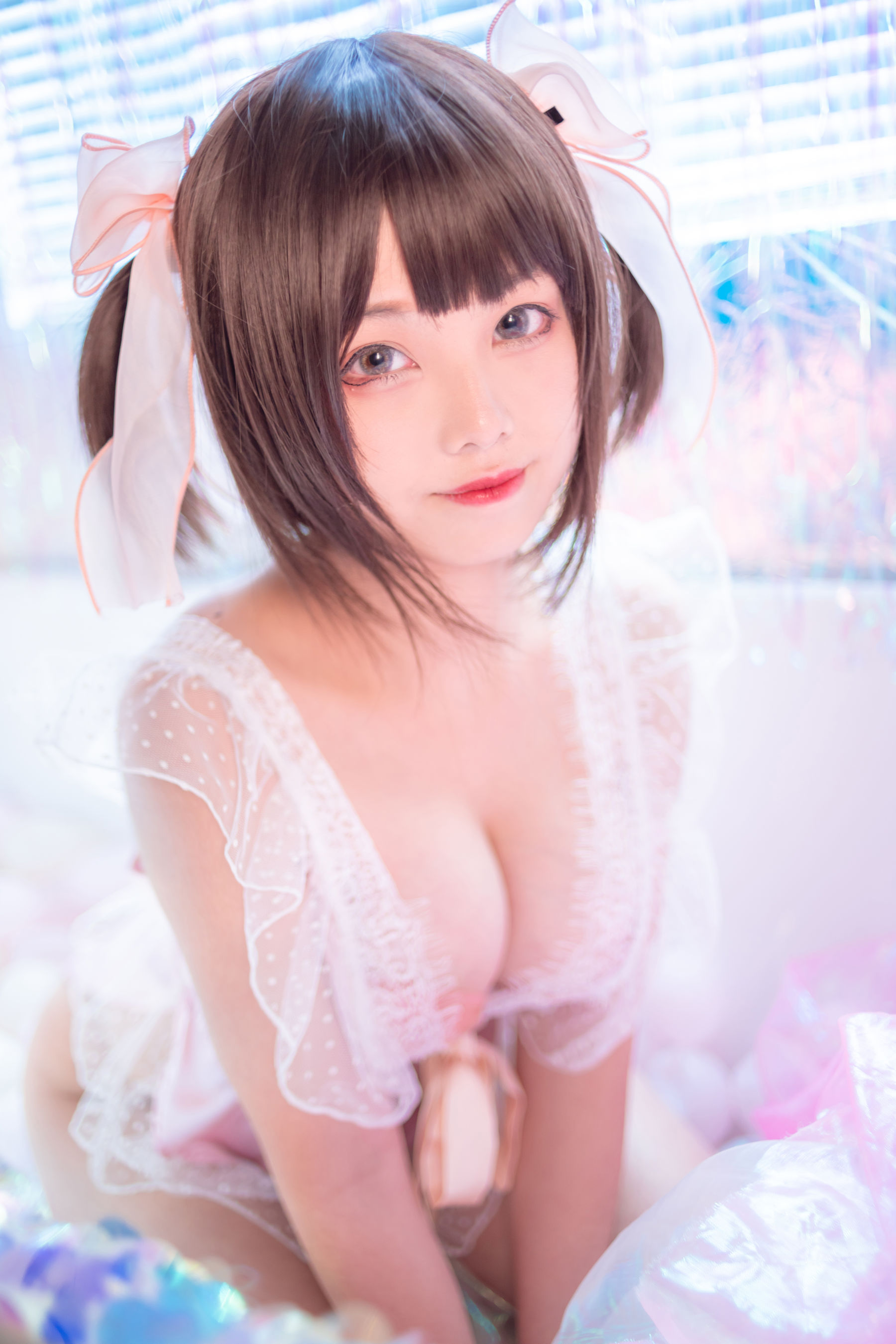 萌系小姐姐蜜汁猫裘 粉色私房 [14P]