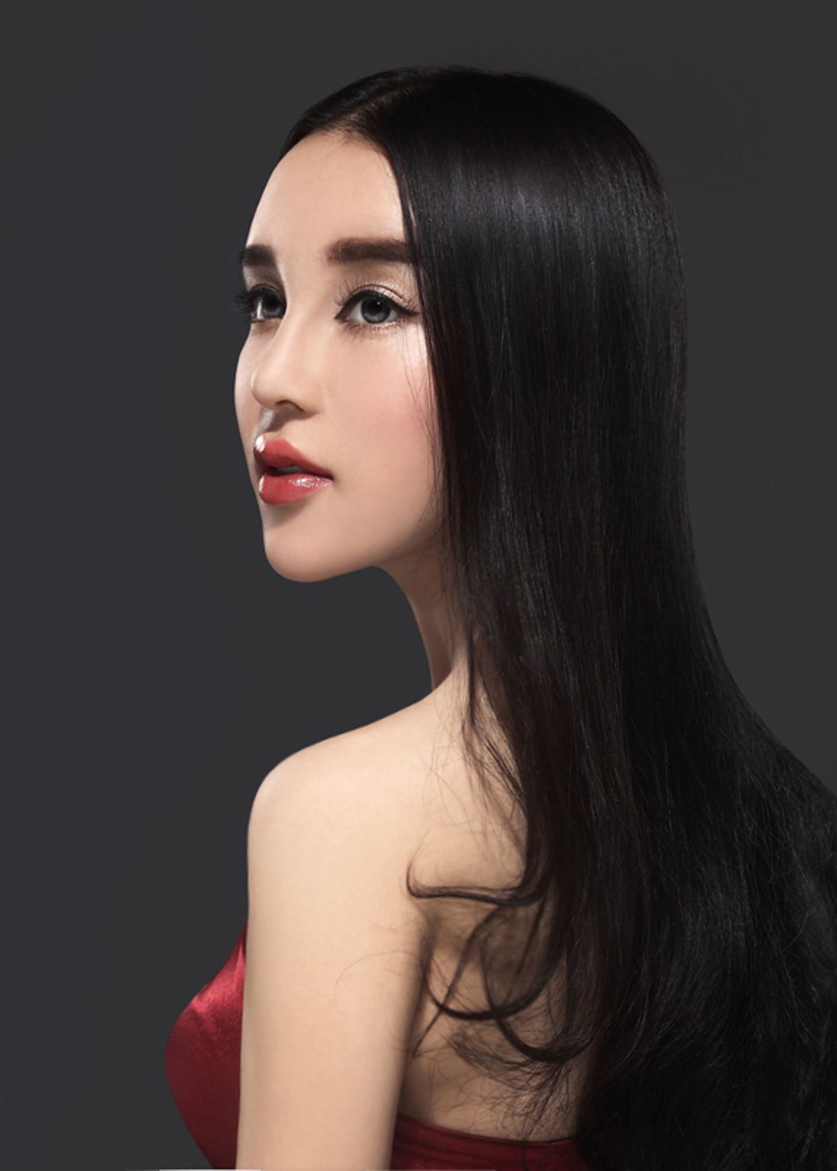 混血美女模特石一伊 棚拍图片 [45P]