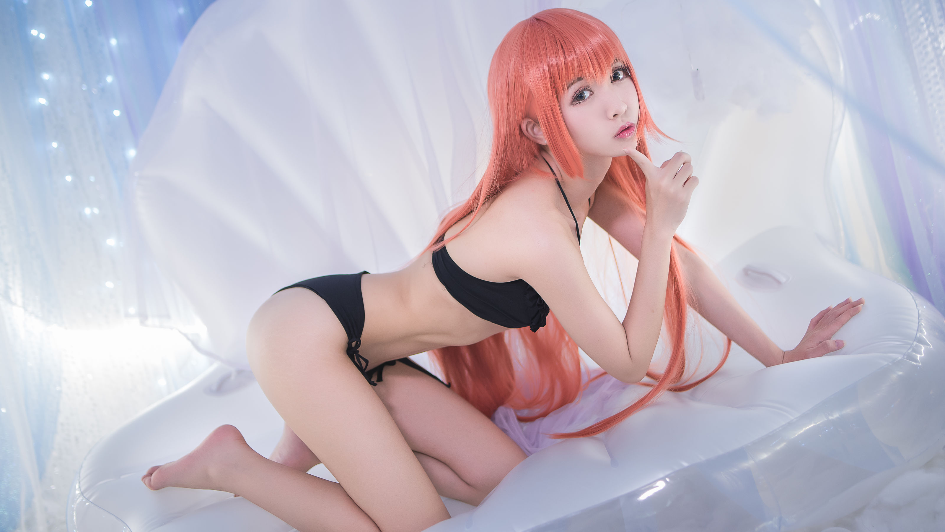 [萝莉COS] 鳗鱼霏儿 – 红发魔女 [20P]