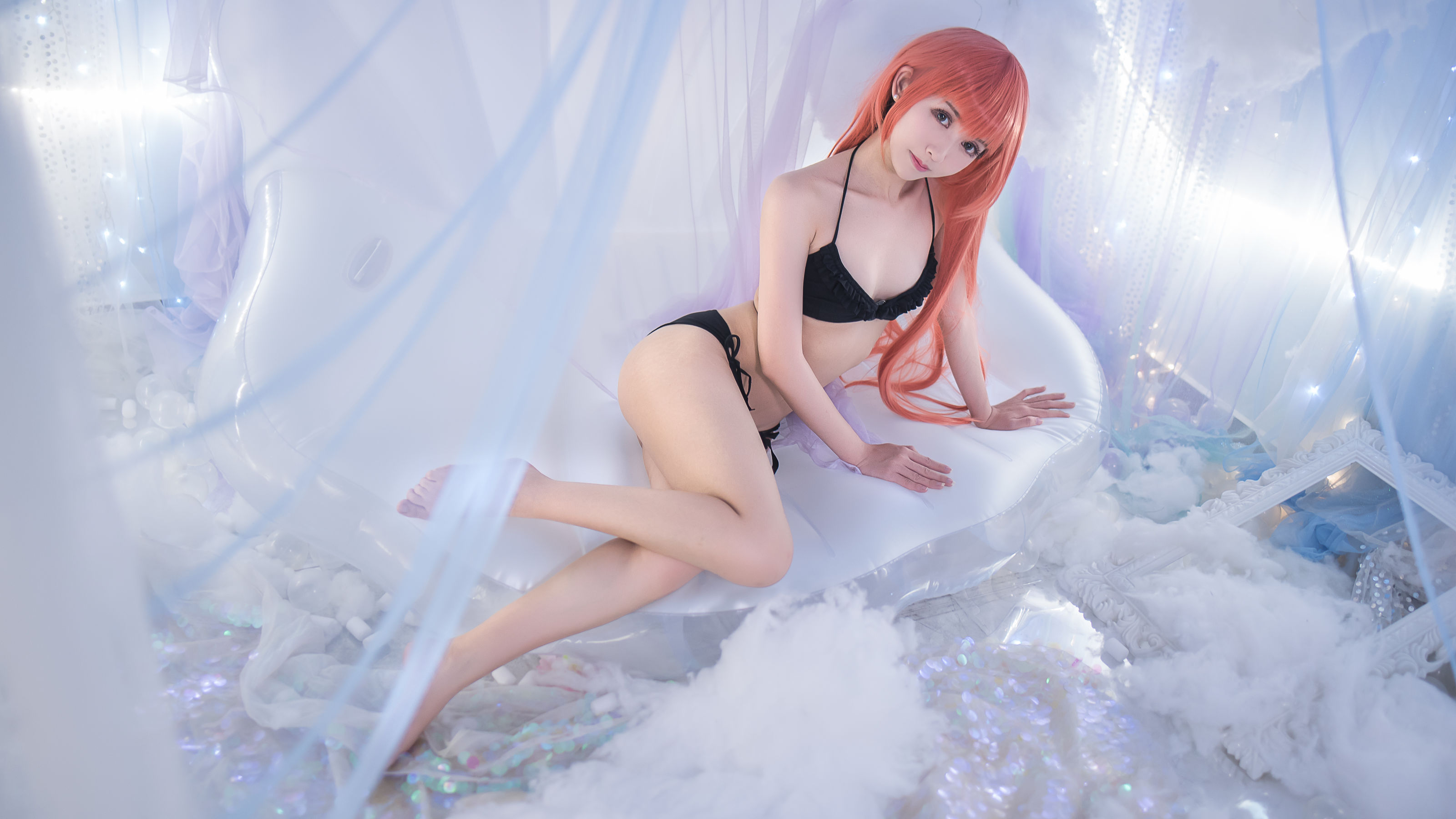[萝莉COS] 鳗鱼霏儿 – 红发魔女 [20P]