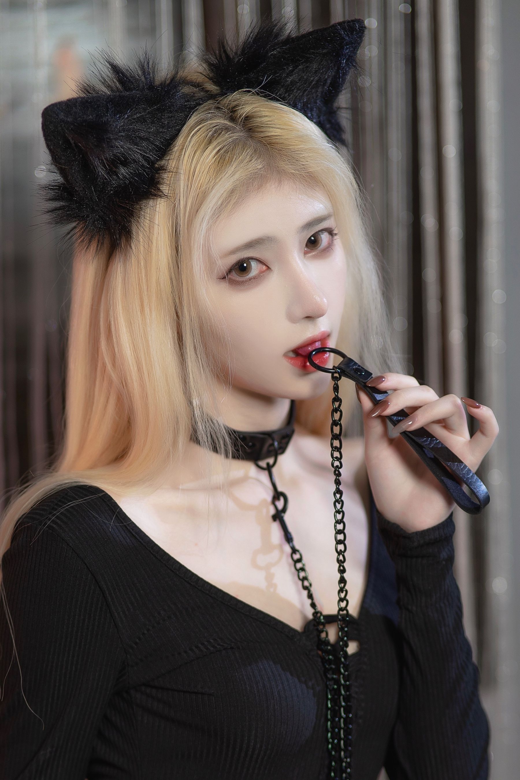 动漫博主南桃Momoko – 黑猫咪 [22P]