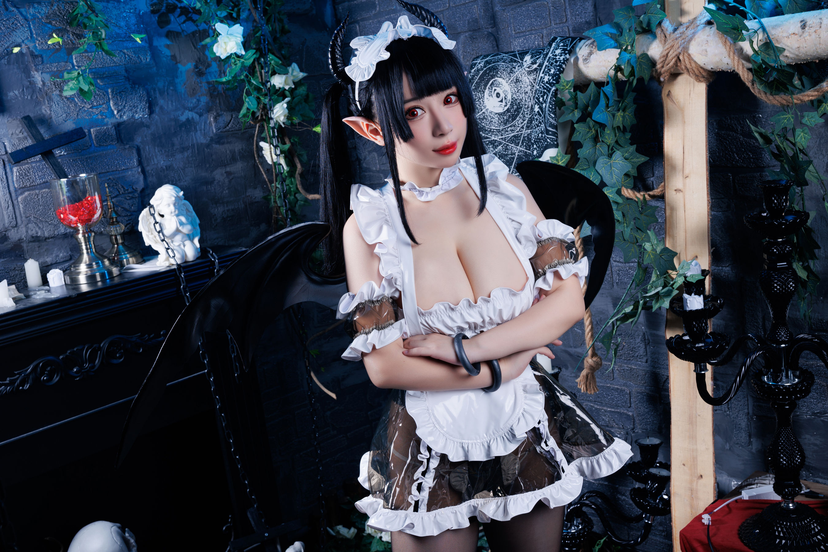 胡桃猫Kurumineko – 女仆吸血姬 [100P]