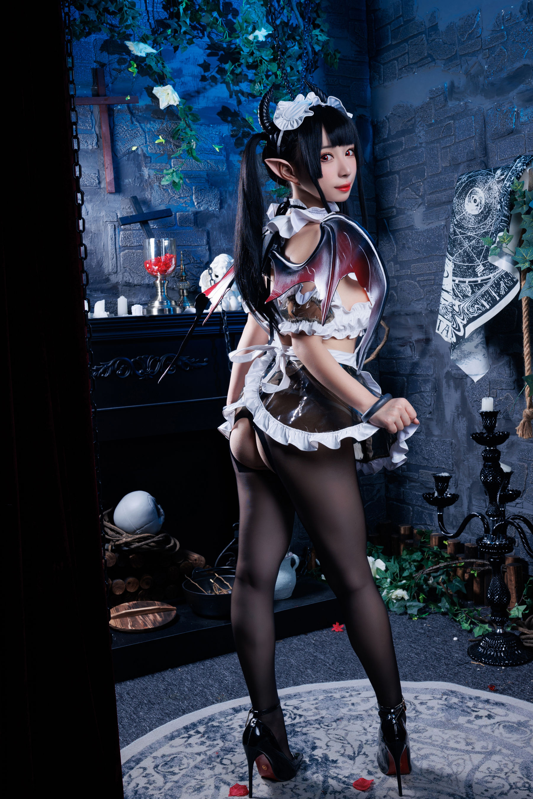 胡桃猫Kurumineko – 女仆吸血姬 [100P]