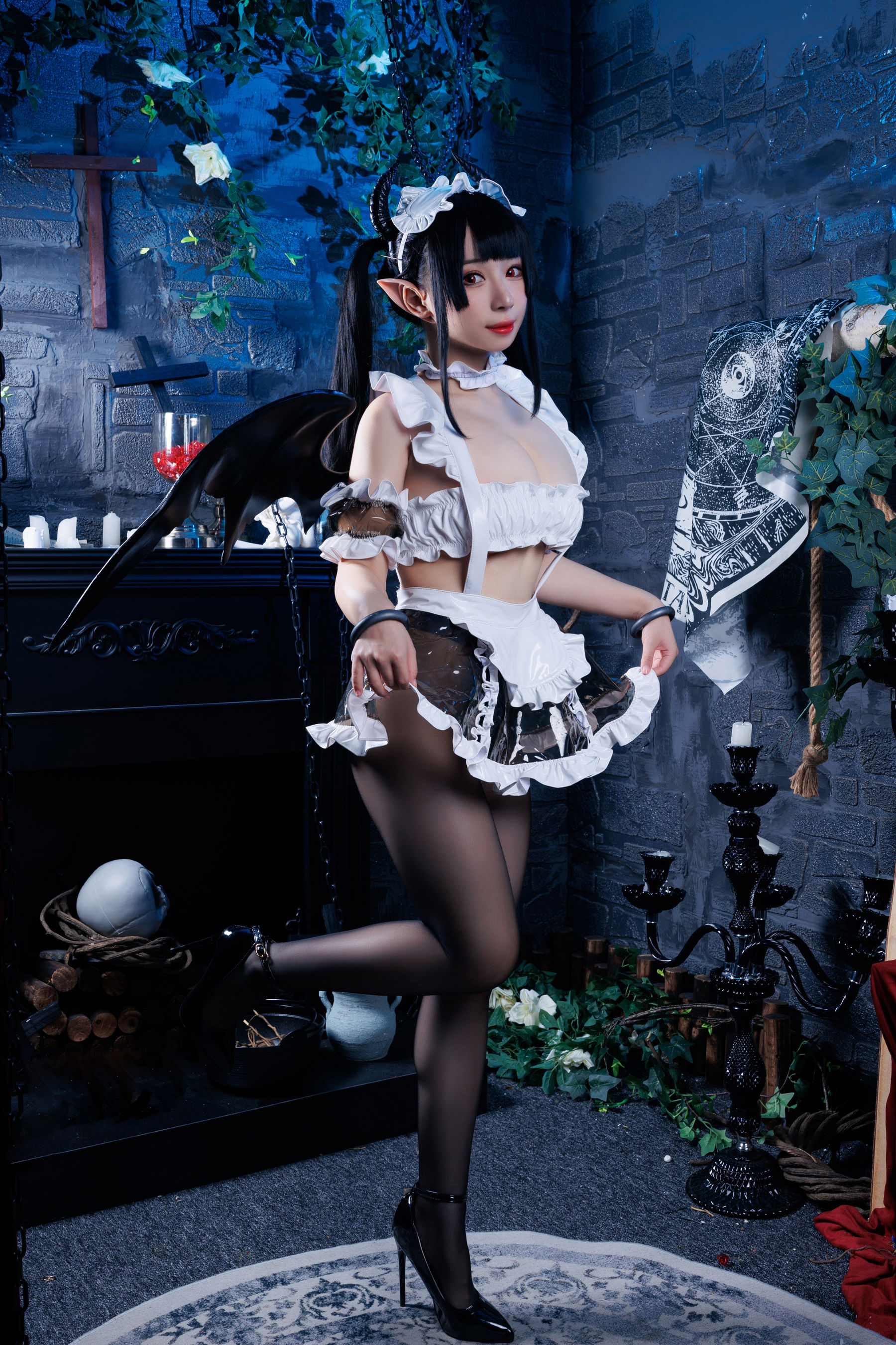 胡桃猫Kurumineko – 女仆吸血姬 [100P]