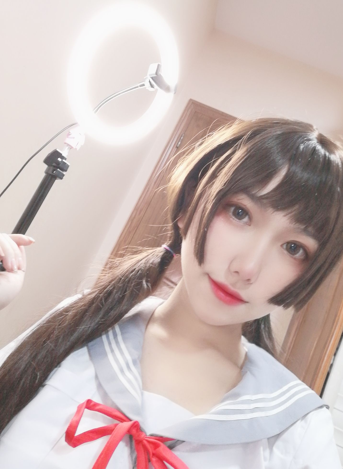 [Cosplay写真] 芋圆侑子SJ_ – 白丝jk [77P]