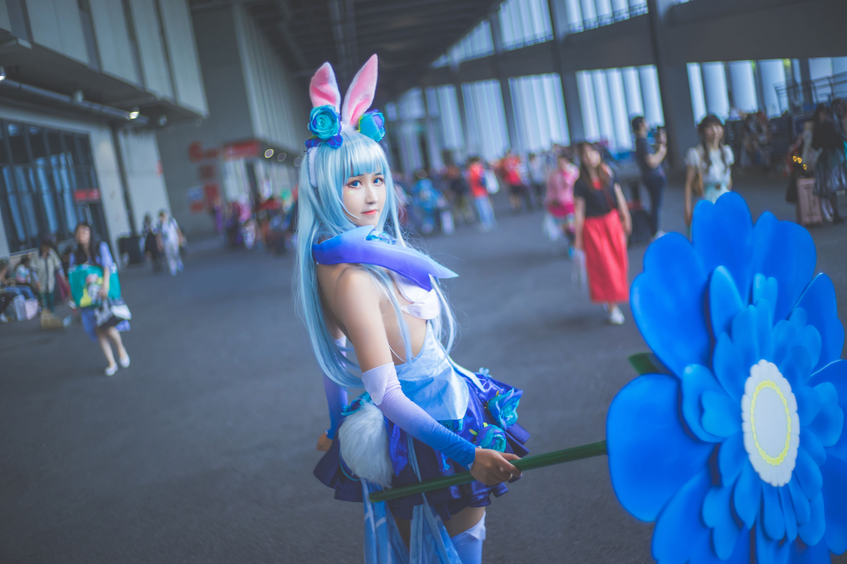 [Cosplay写真] 微博妹子三度_69 – 花间舞公孙离 [18P]