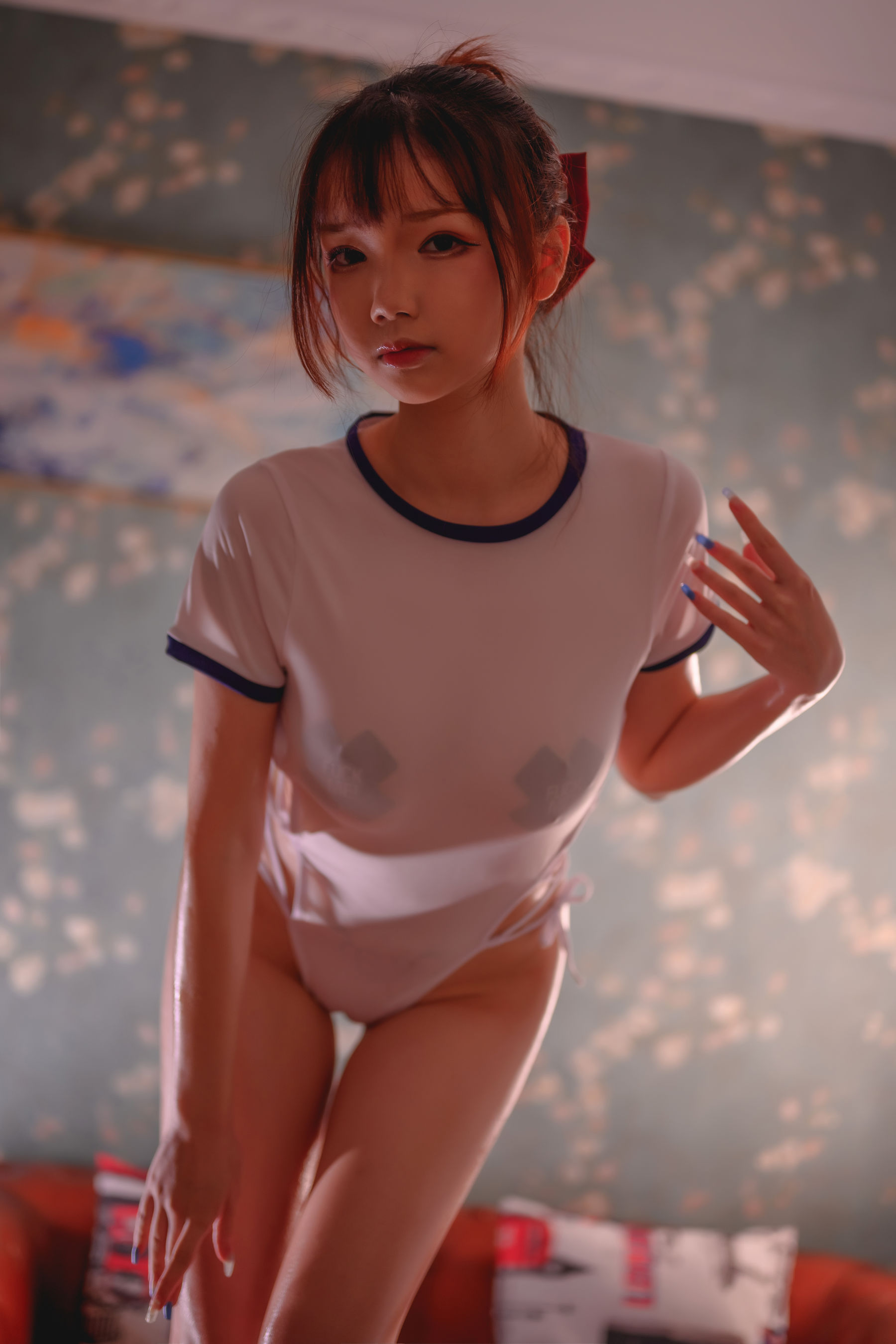 动漫博主雪晴Astra – 体操服少女 [56P]