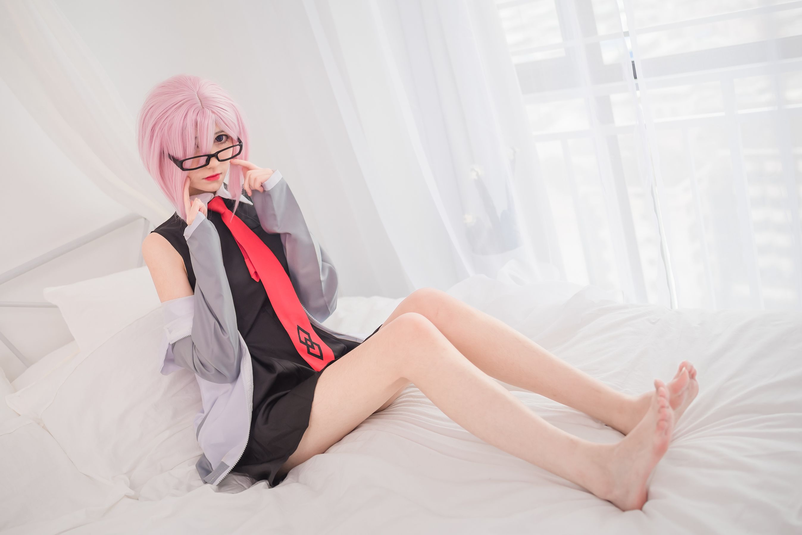 动漫博主南桃Momoko 玛修制服 [29P]