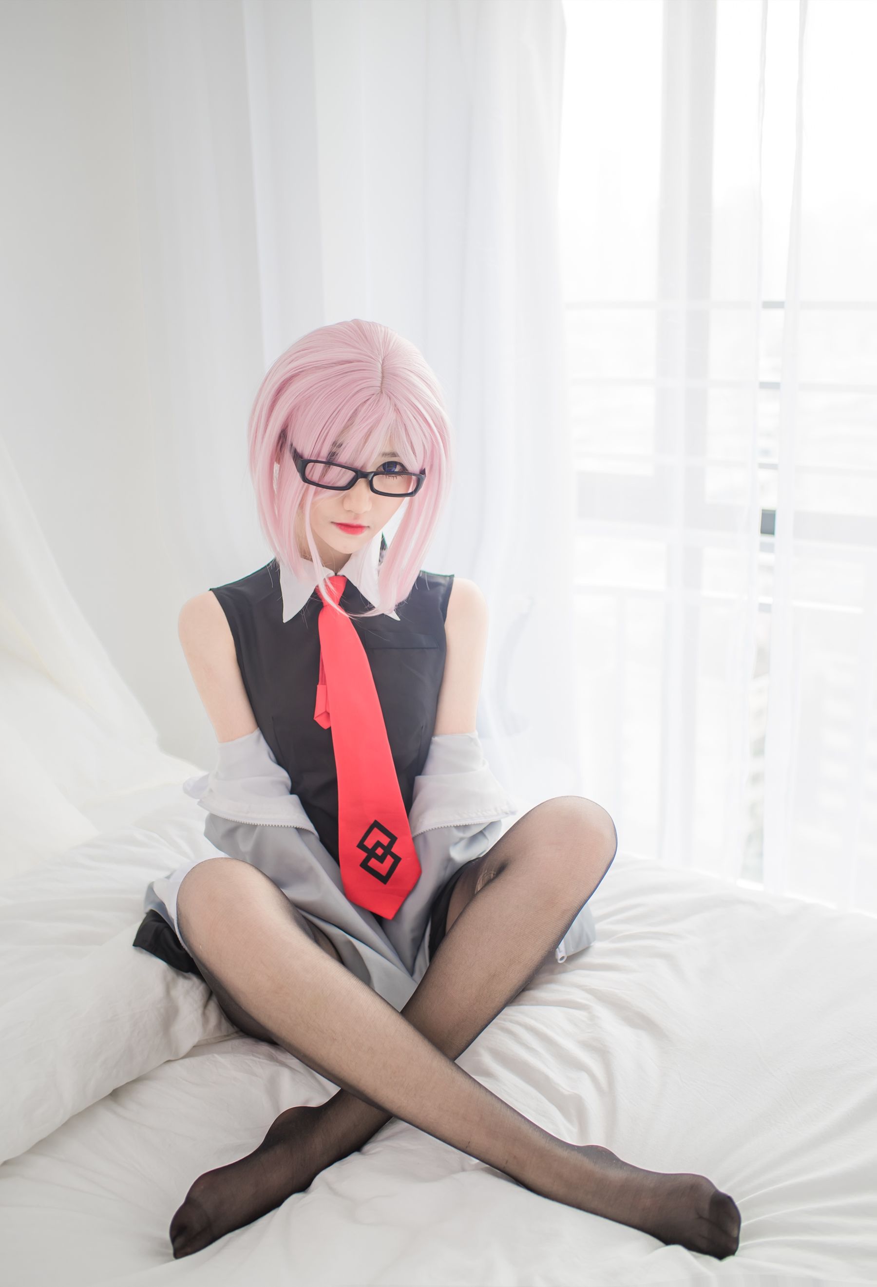 动漫博主南桃Momoko 玛修制服 [29P]