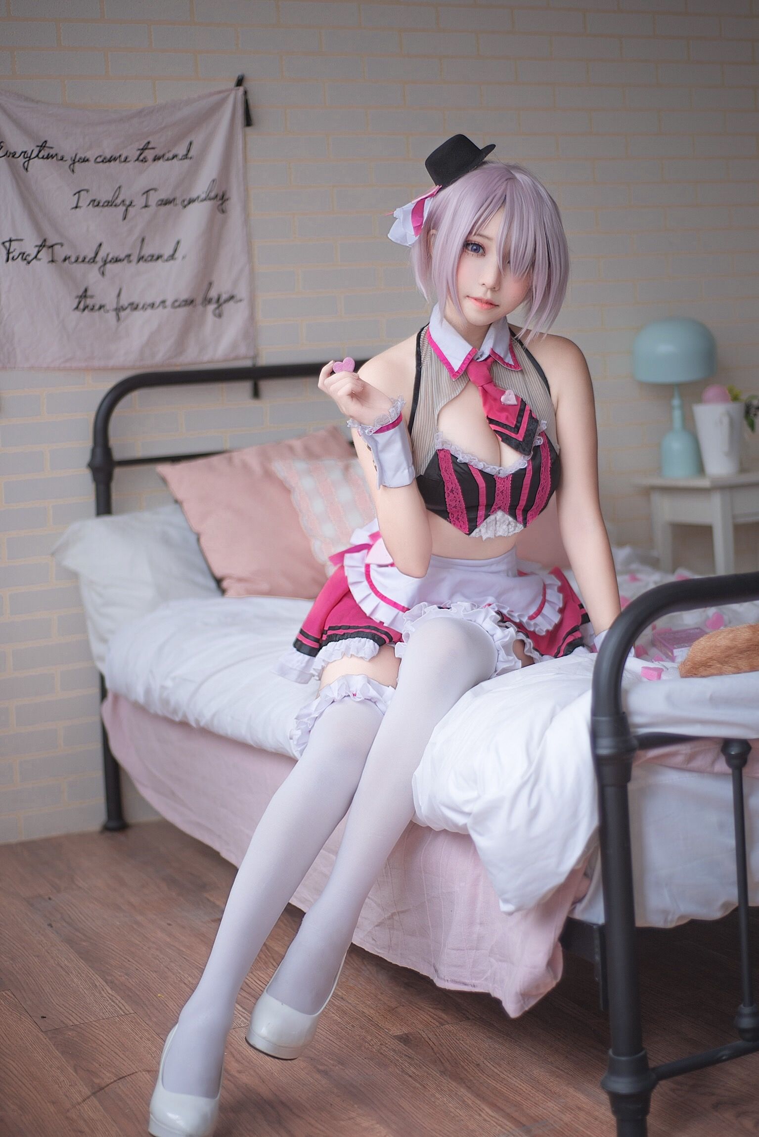 萌妹菌烨tako 玛修情人节女仆 [9P]