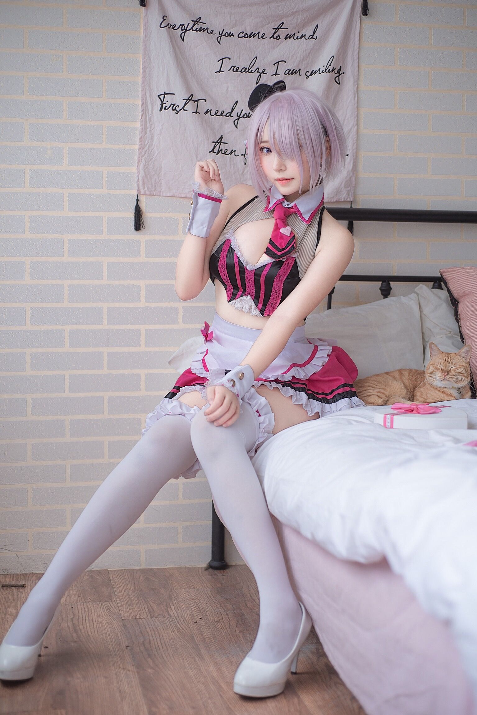 萌妹菌烨tako 玛修情人节女仆 [9P]