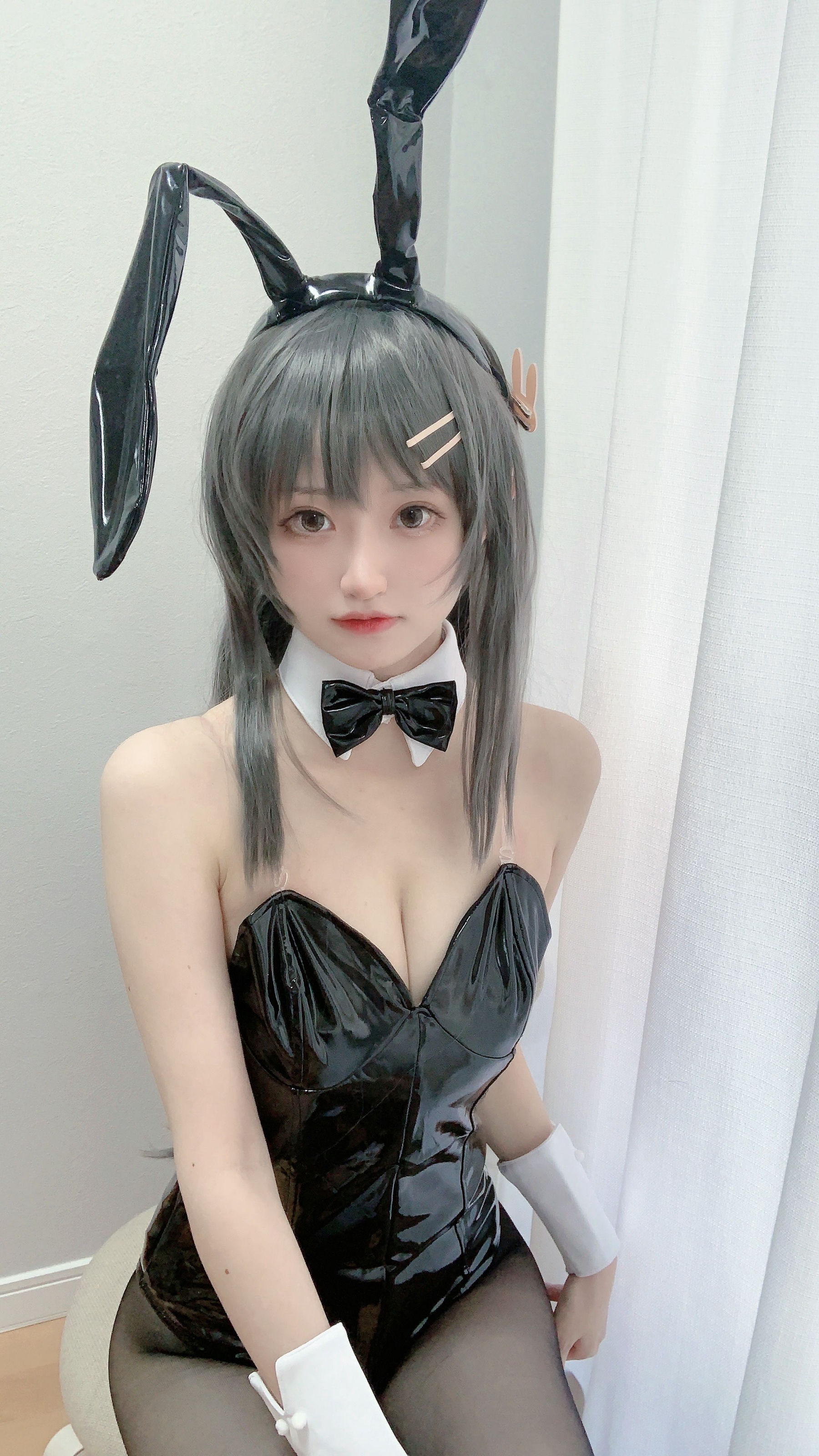 千阳(ちよ) – 麻衣学姐兔子装 [19P]