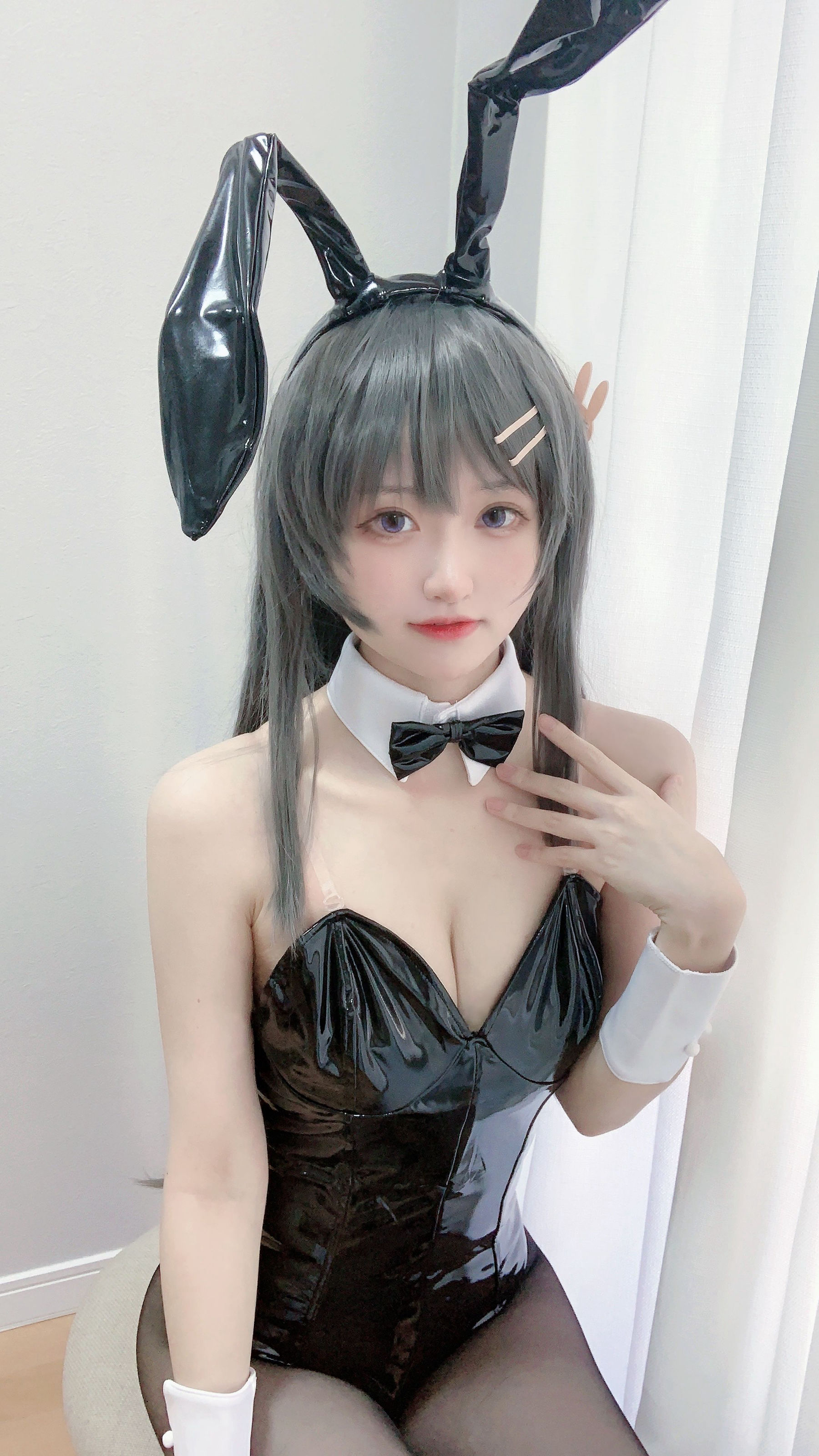 千阳(ちよ) – 麻衣学姐兔子装 [19P]