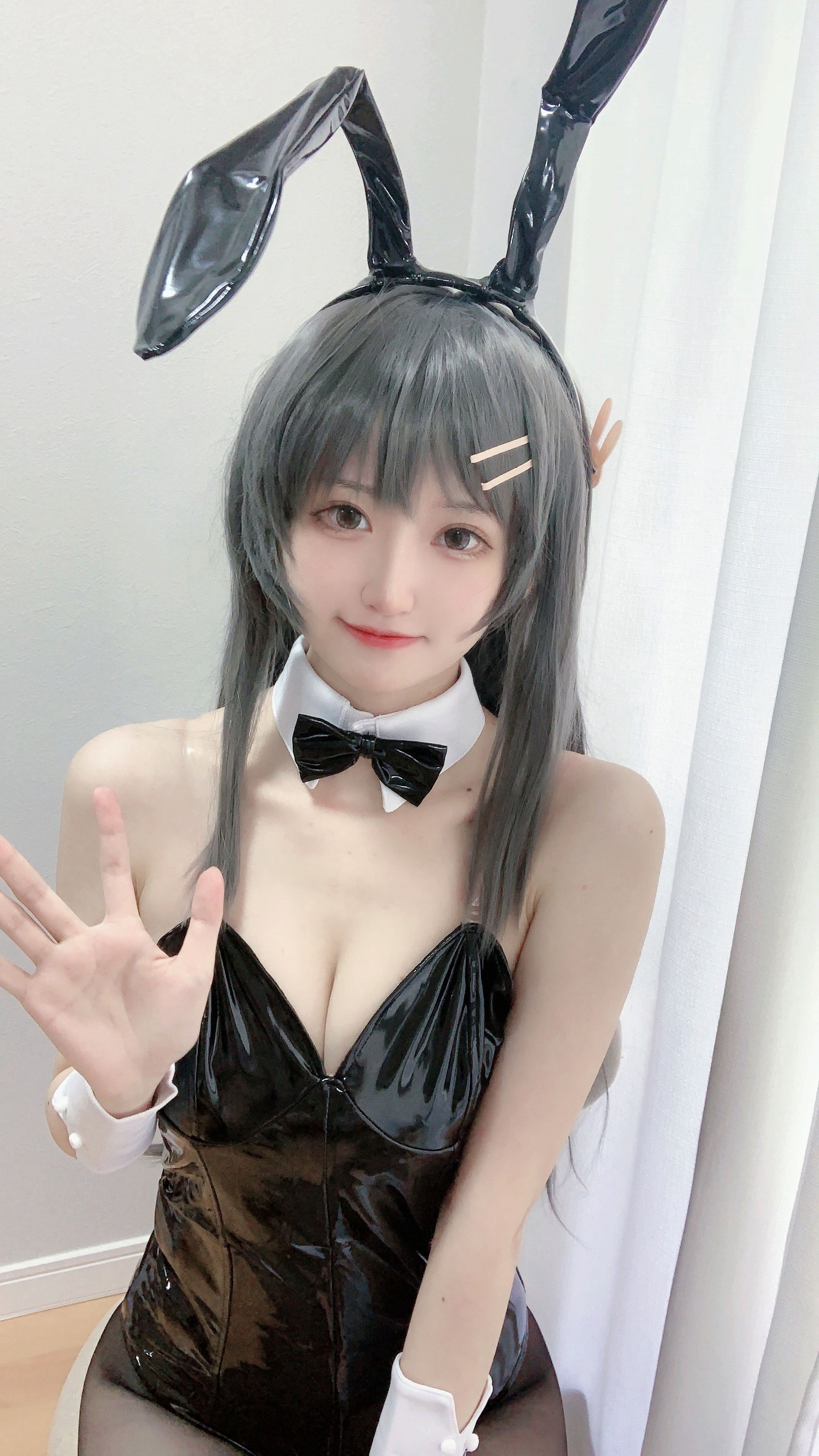 千阳(ちよ) – 麻衣学姐兔子装 [19P]