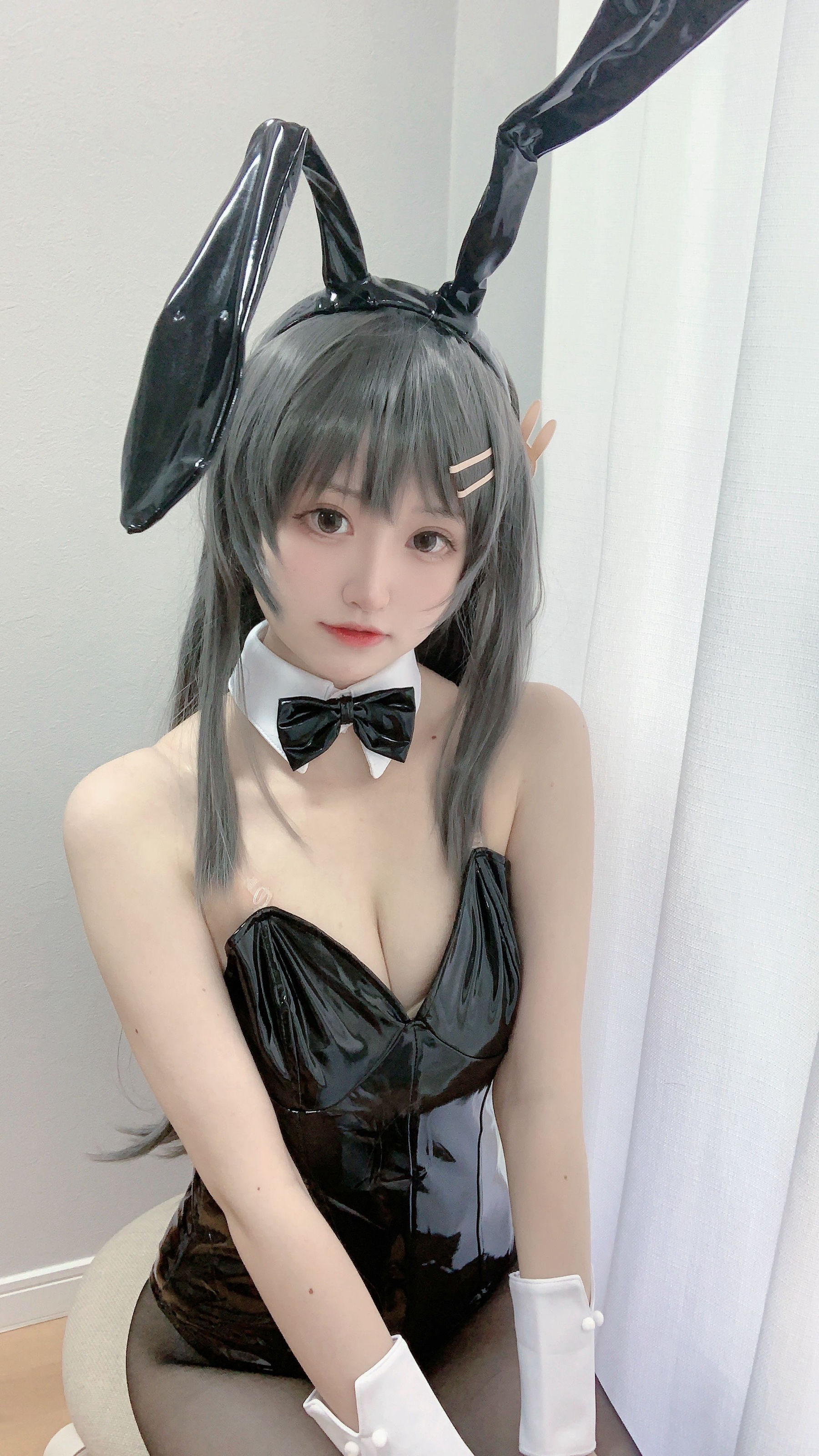 千阳(ちよ) – 麻衣学姐兔子装 [19P]