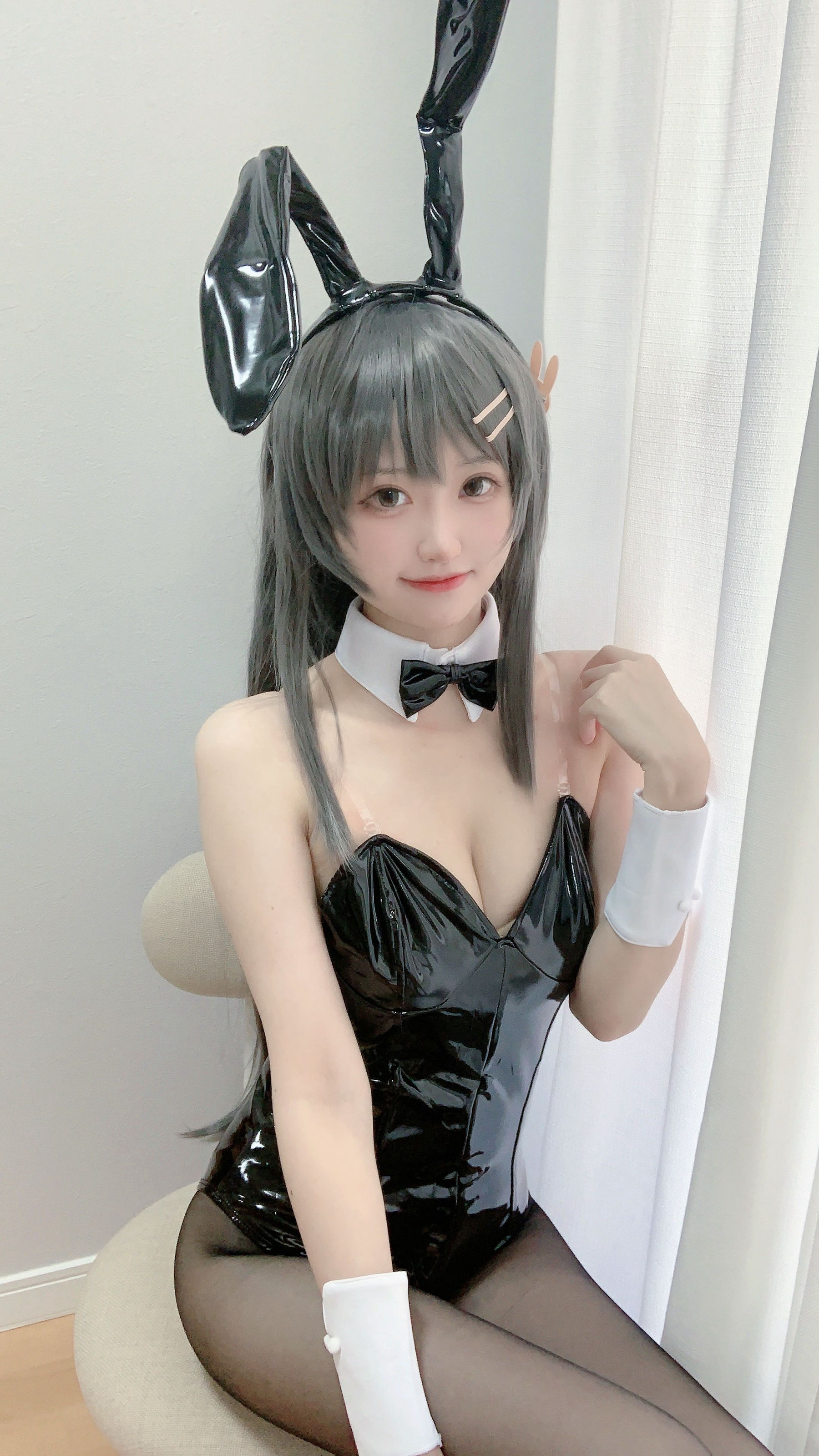 千阳(ちよ) – 麻衣学姐兔子装 [19P]