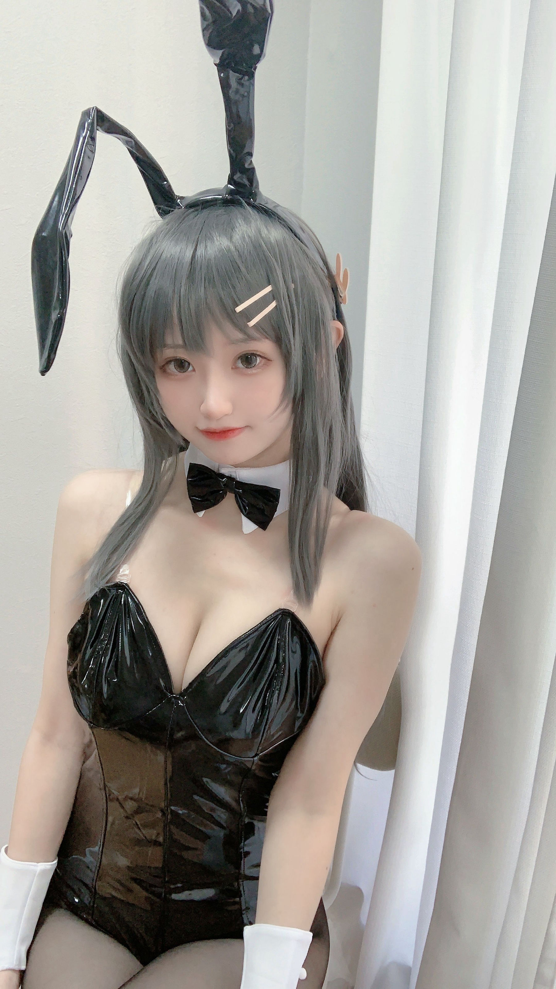 千阳(ちよ) – 麻衣学姐兔子装 [19P]