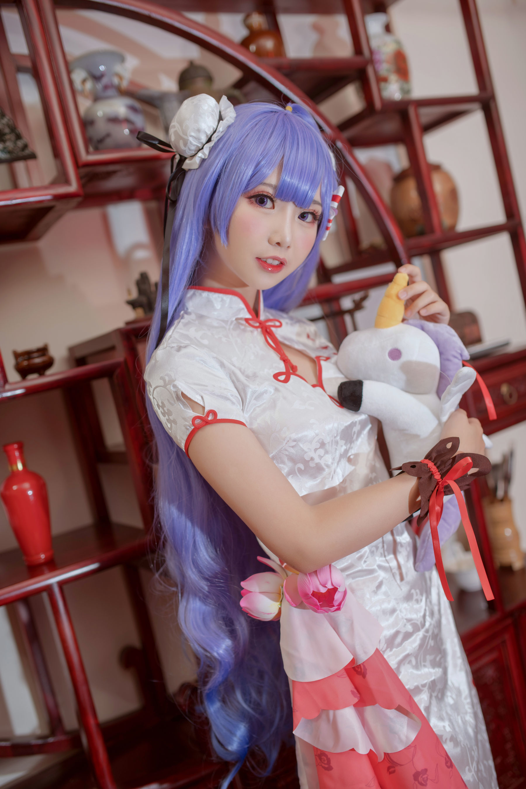 [萝莉COS] 面饼仙儿 – 旗袍COS [20P]