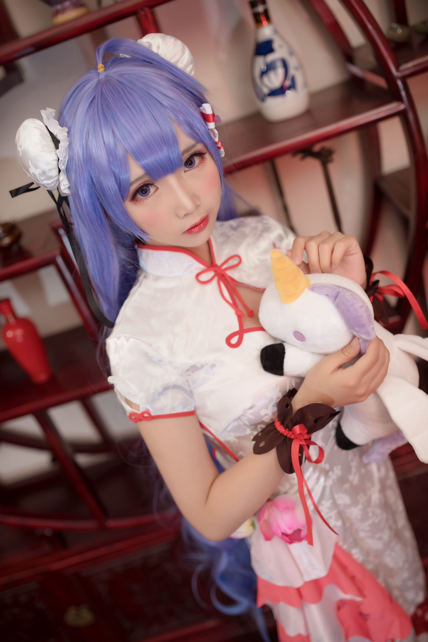 [萝莉COS] 面饼仙儿 – 旗袍COS [20P]