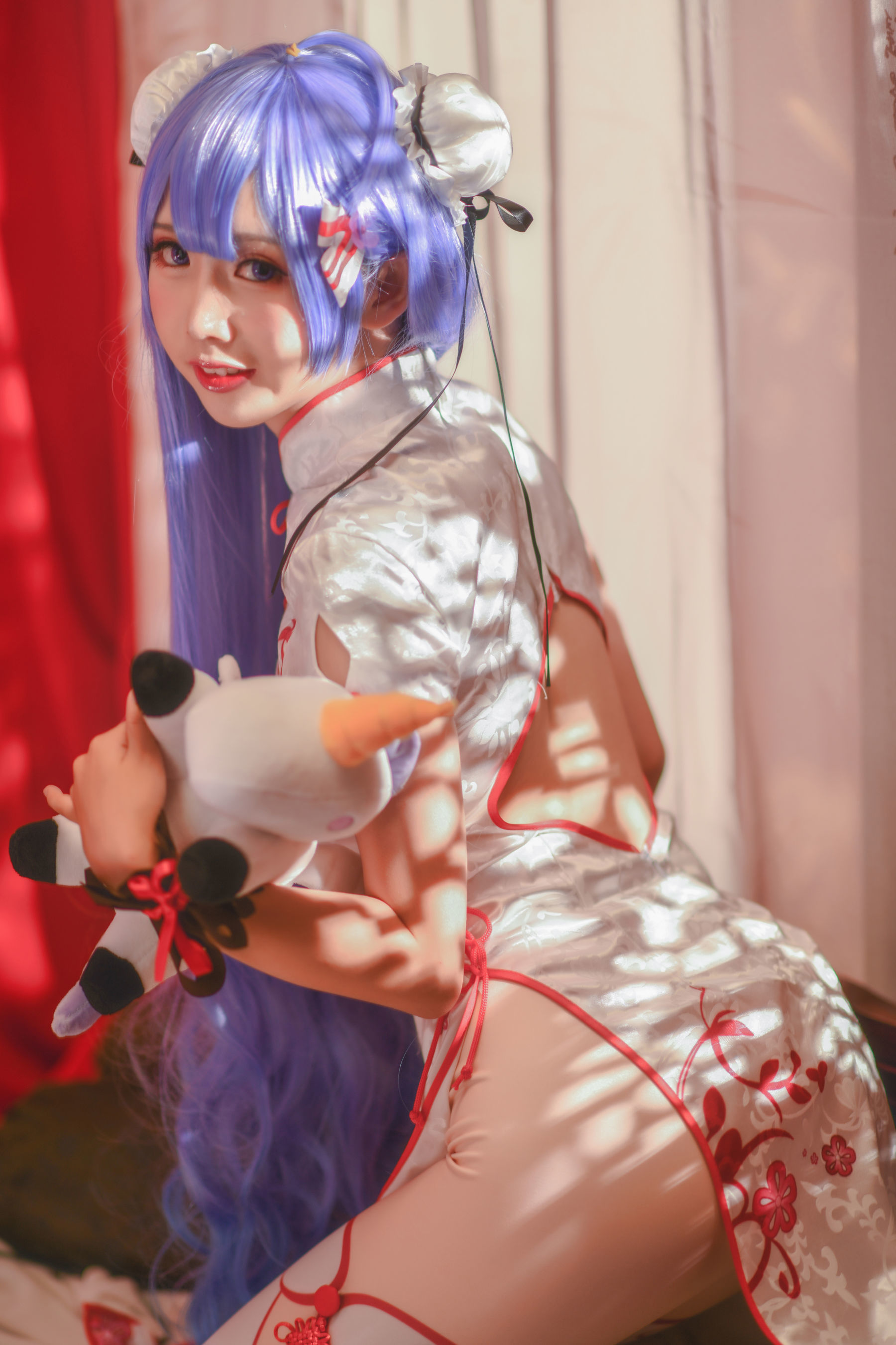 [萝莉COS] 面饼仙儿 – 旗袍COS [20P]