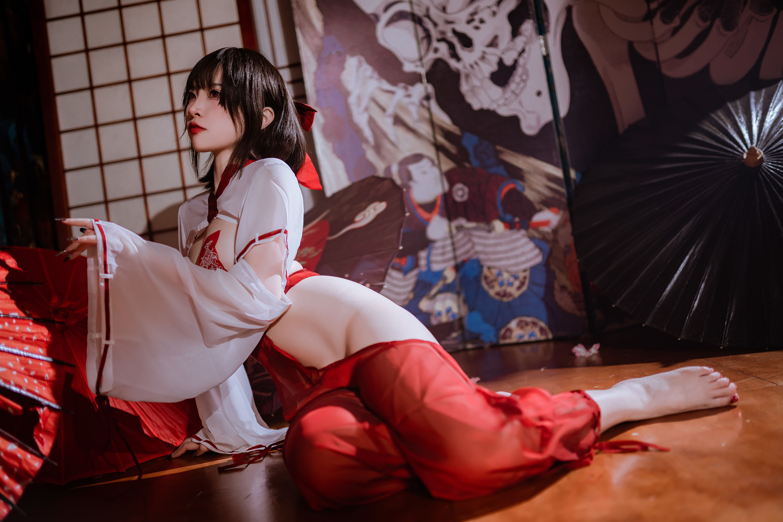 人气Coser二佐Nisa 私房巫女 [36P]