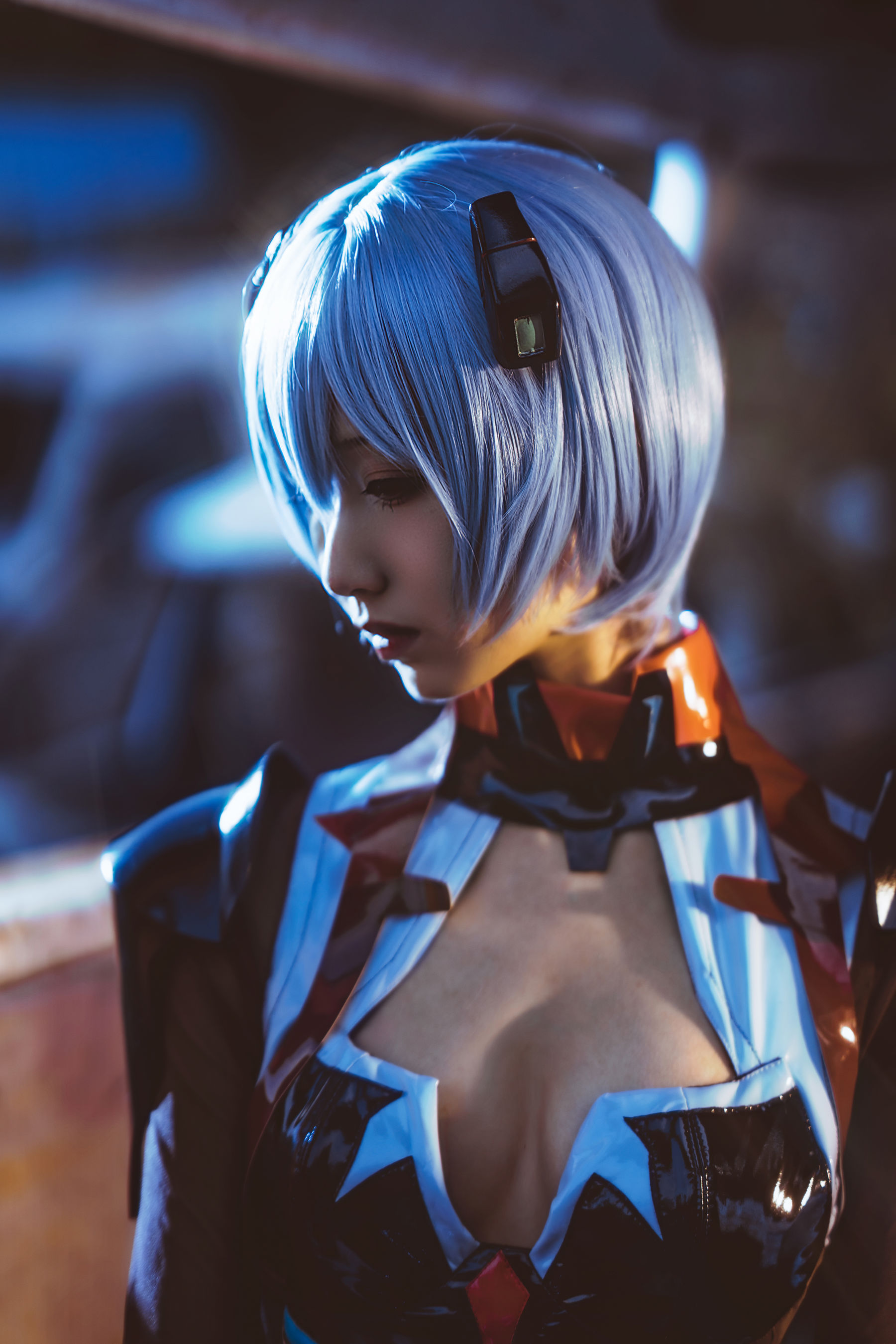 [Cosplay写真] 萌系小姐姐木绵绵OwO – 绫波丽 [28P]