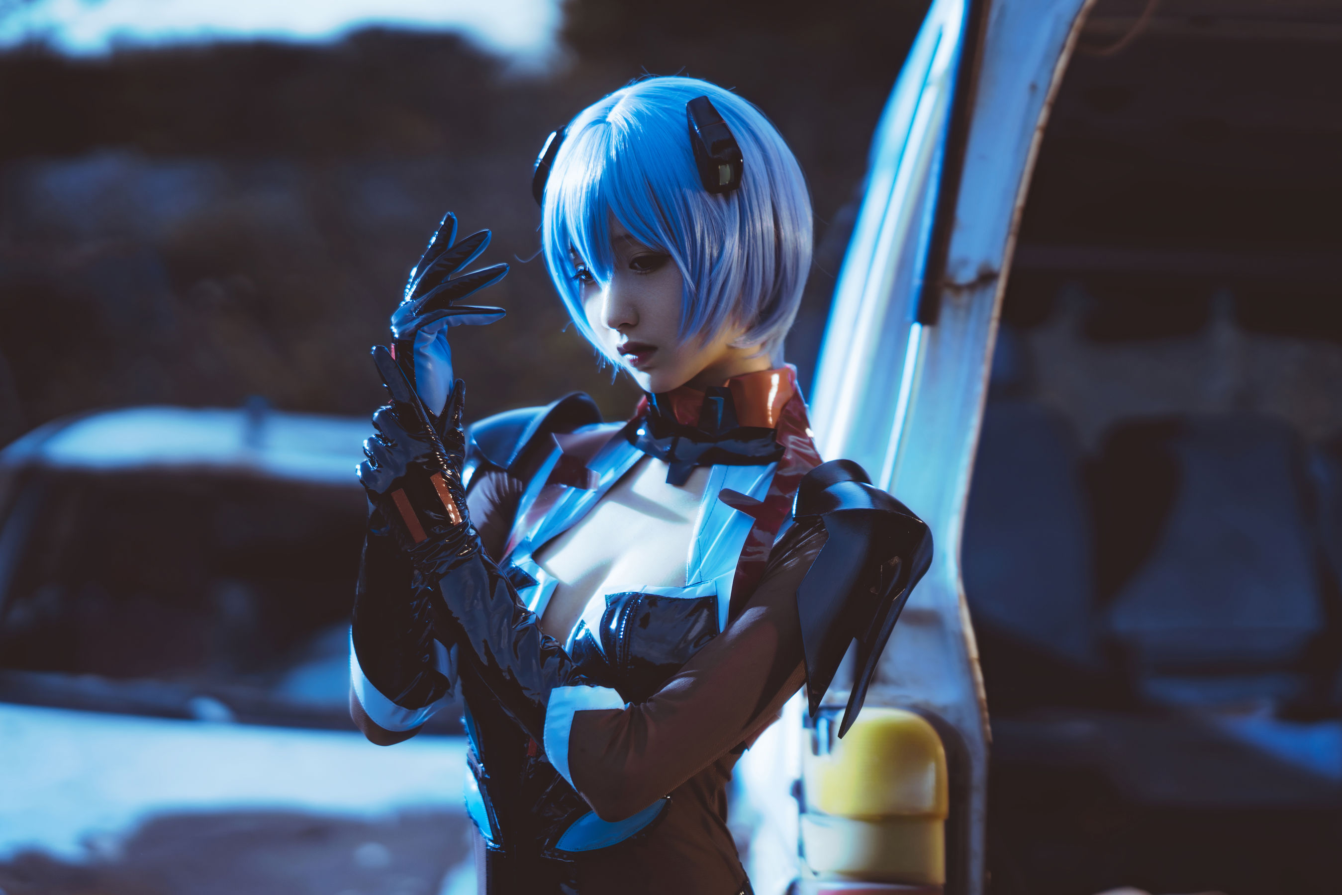 [Cosplay写真] 萌系小姐姐木绵绵OwO – 绫波丽 [28P]
