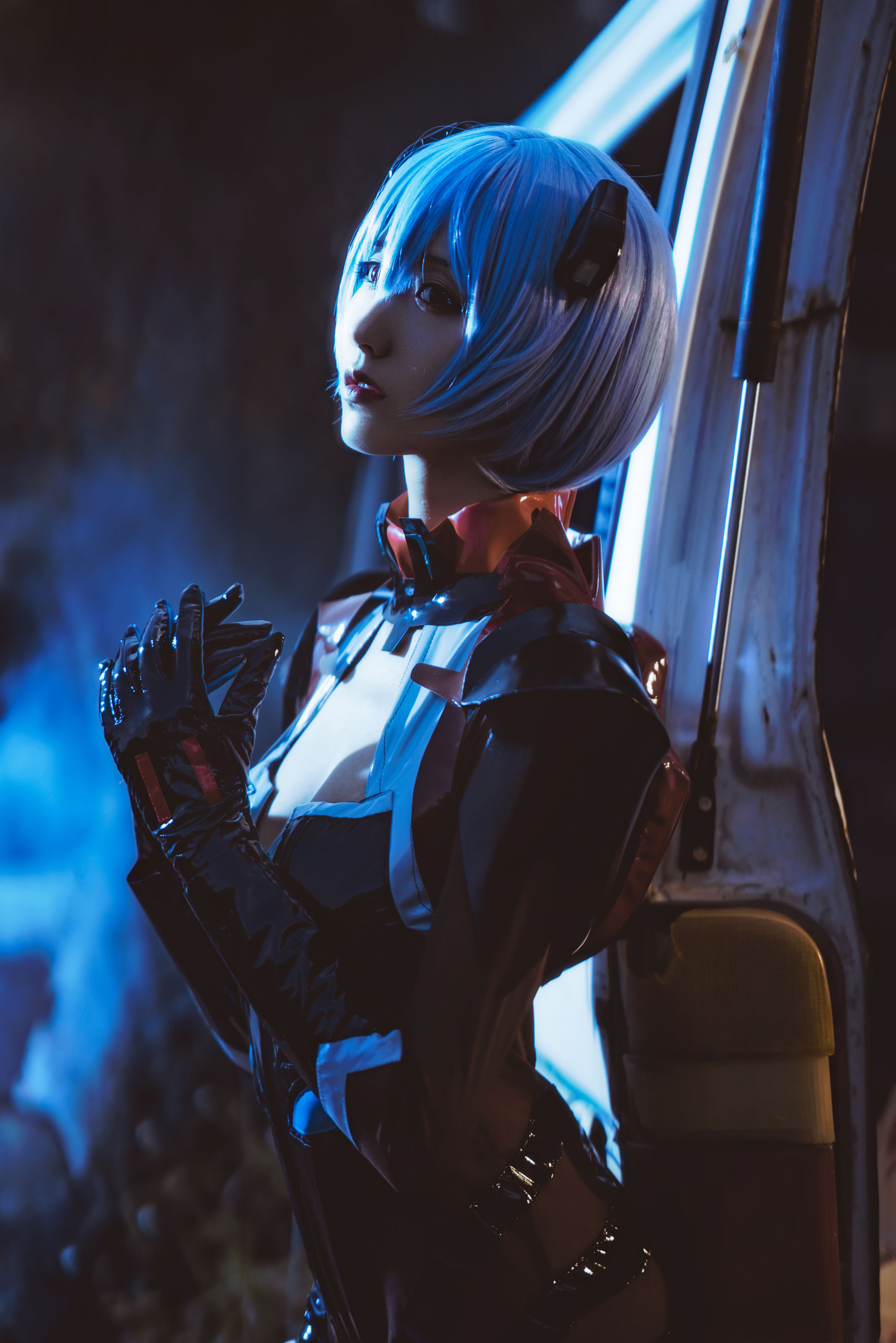 [Cosplay写真] 萌系小姐姐木绵绵OwO – 绫波丽 [28P]