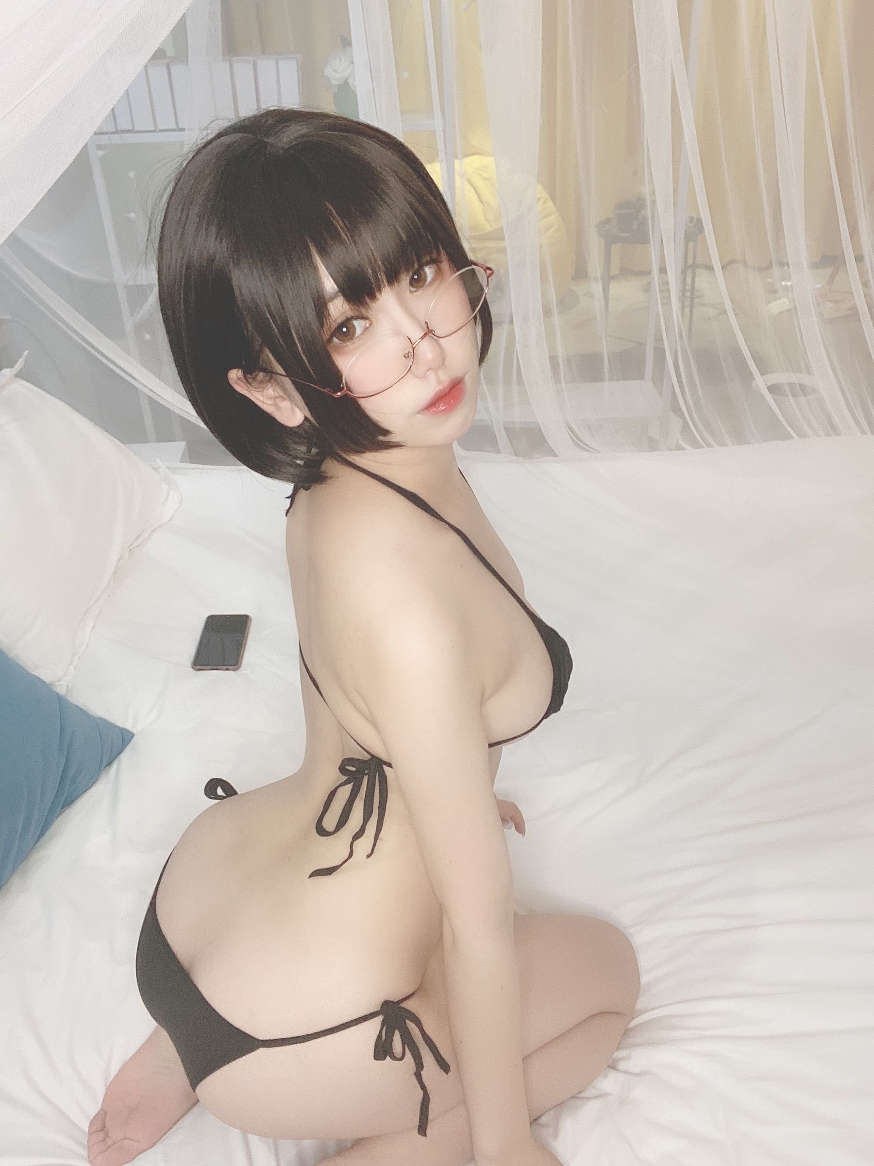 芋圆侑子SJ_ – 比基尼自拍 [10P]
