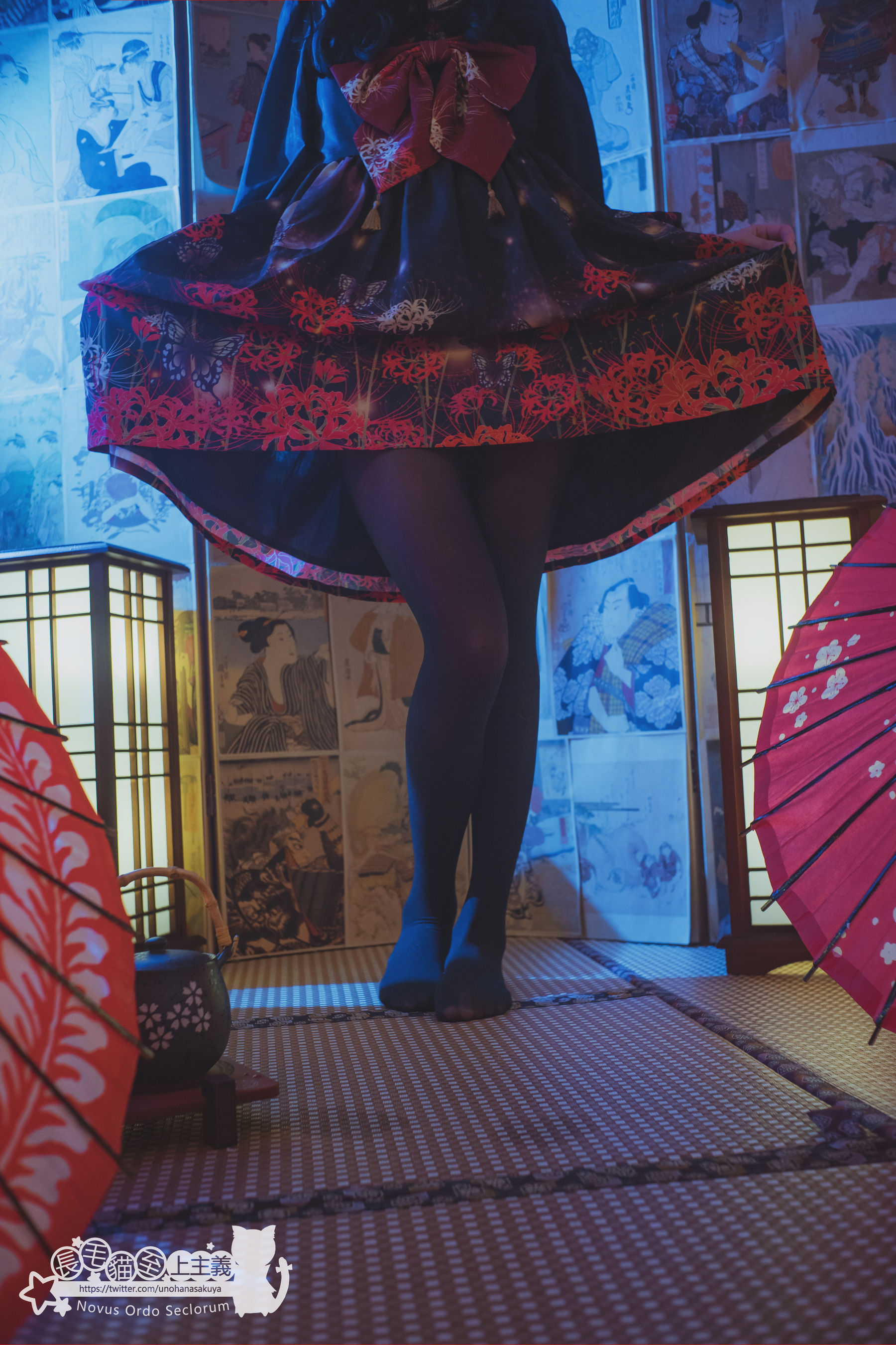 福利姬木花琳琳是勇者 – 彼岸花の咲く夜に [66P]
