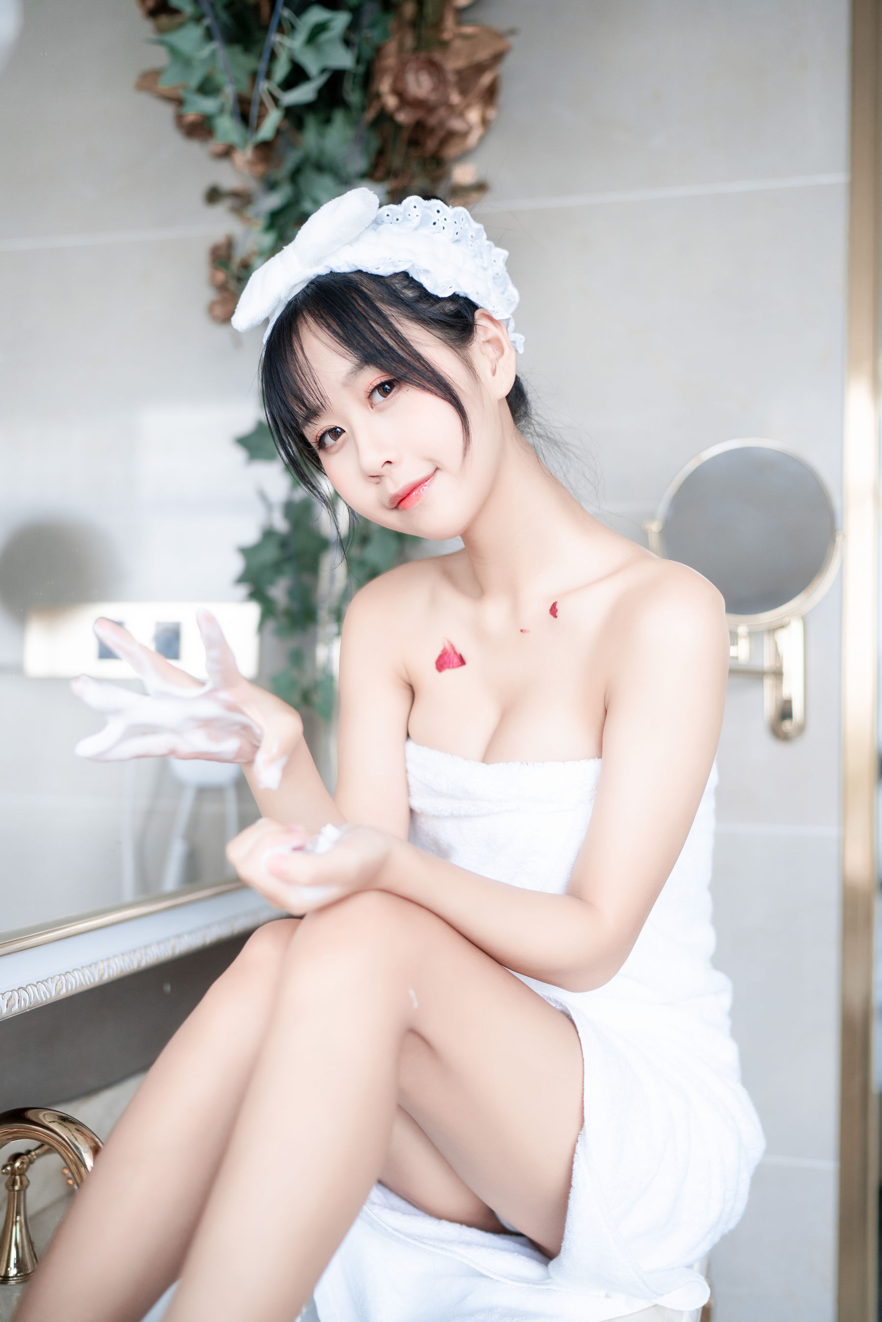 阳光美少女萌芽儿o0 – 浴巾 [27P]