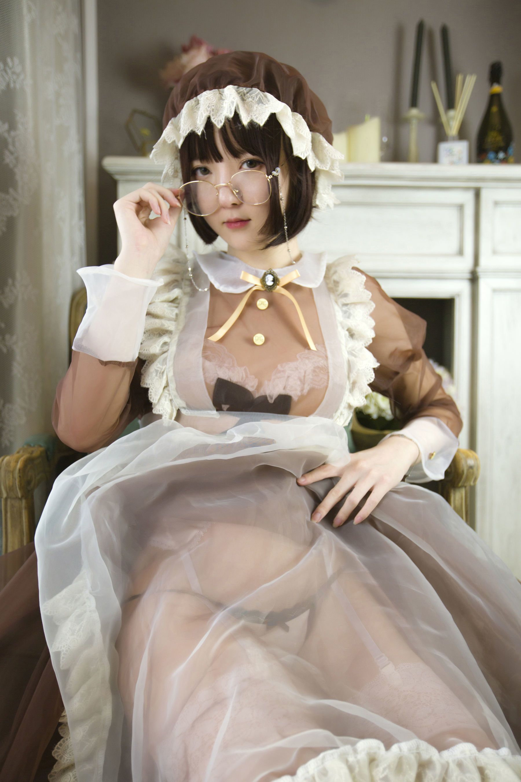 [萝莉COS] 一小央泽 – 女仆的新装 [85P]