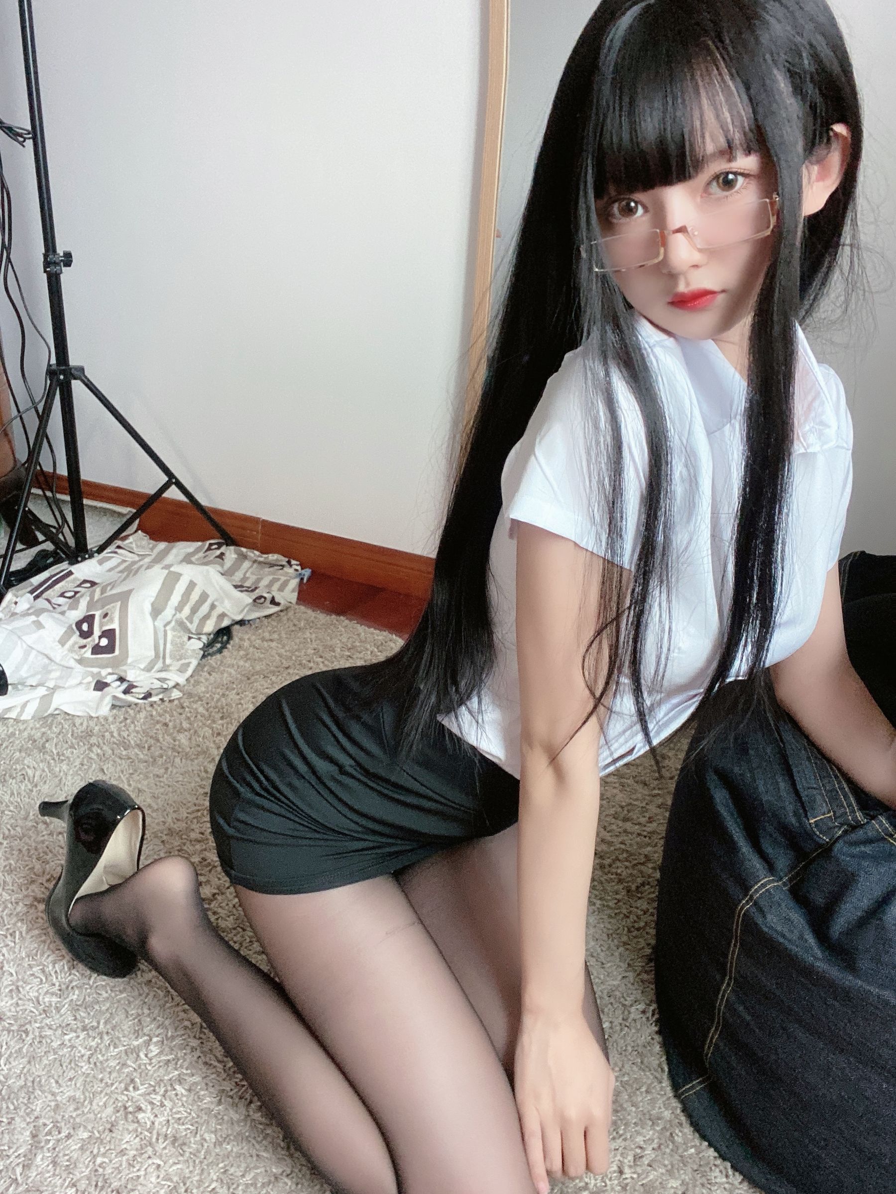 51酱 – OL衬衣 [20P]