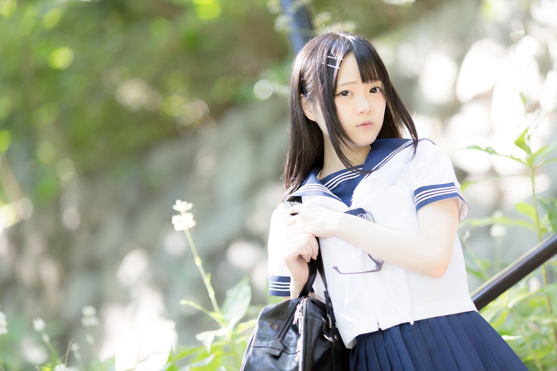 [まきろん。]君夏 – 君と僕の夏休み 制服 [30P]