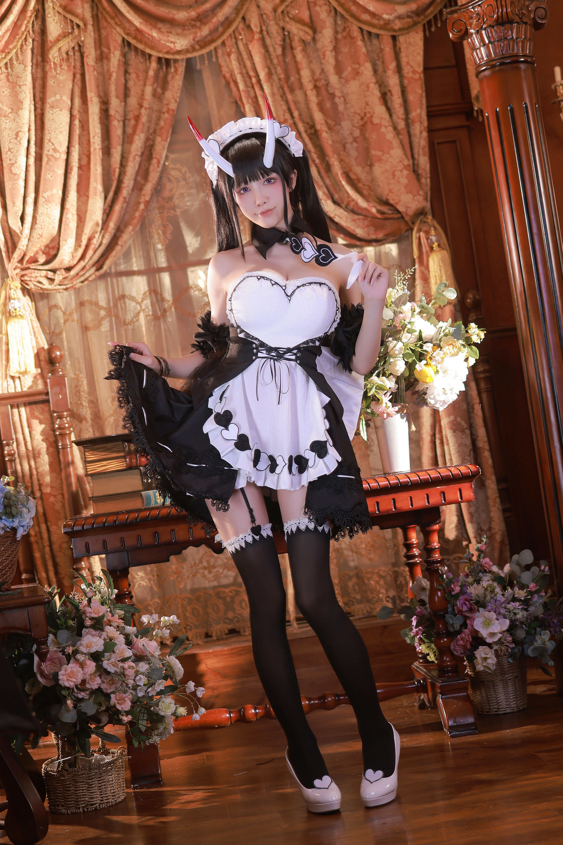 动漫博主水淼aqua – Noshiro maid [61P]