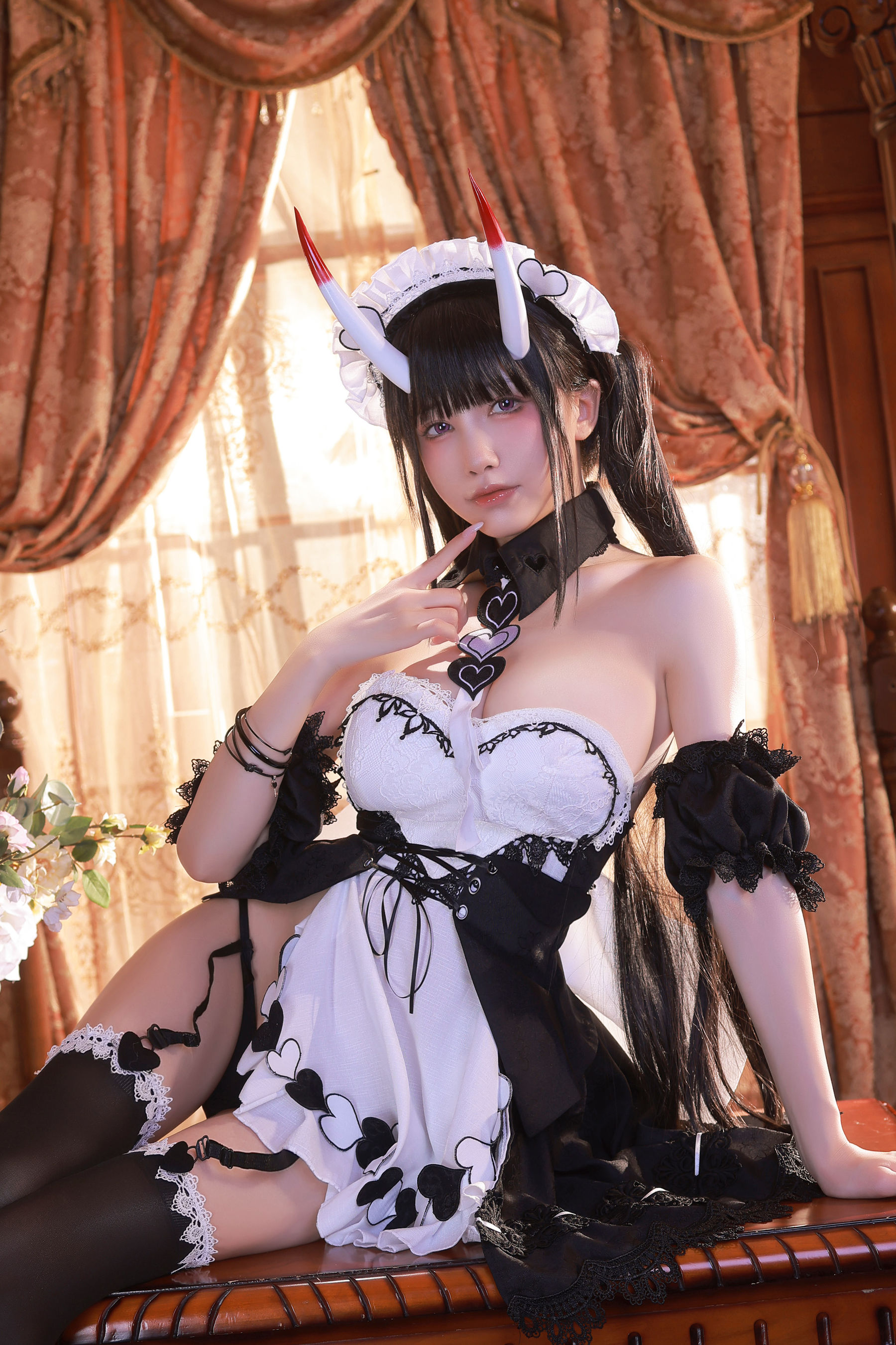 动漫博主水淼aqua – Noshiro maid [61P]