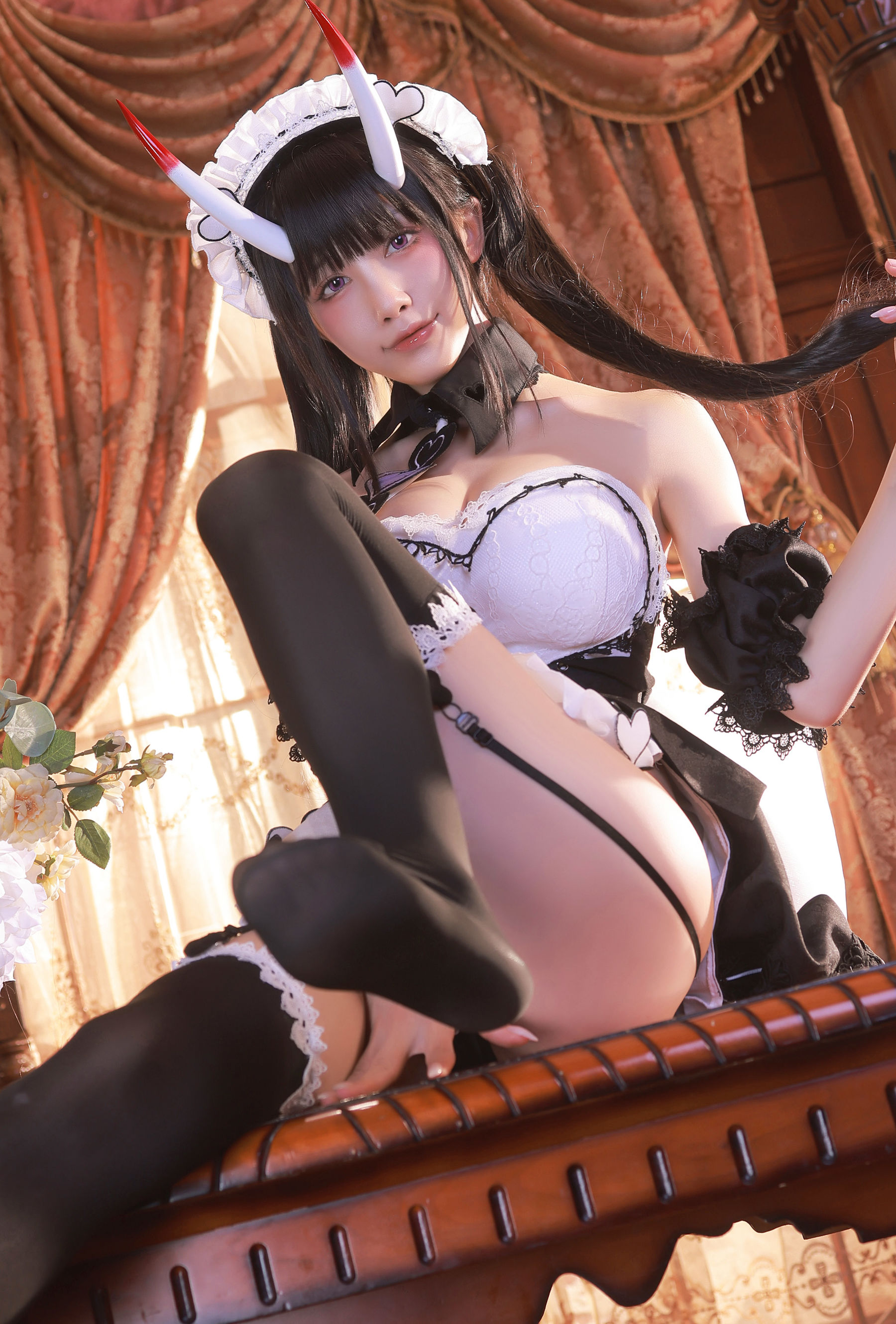 动漫博主水淼aqua – Noshiro maid [61P]