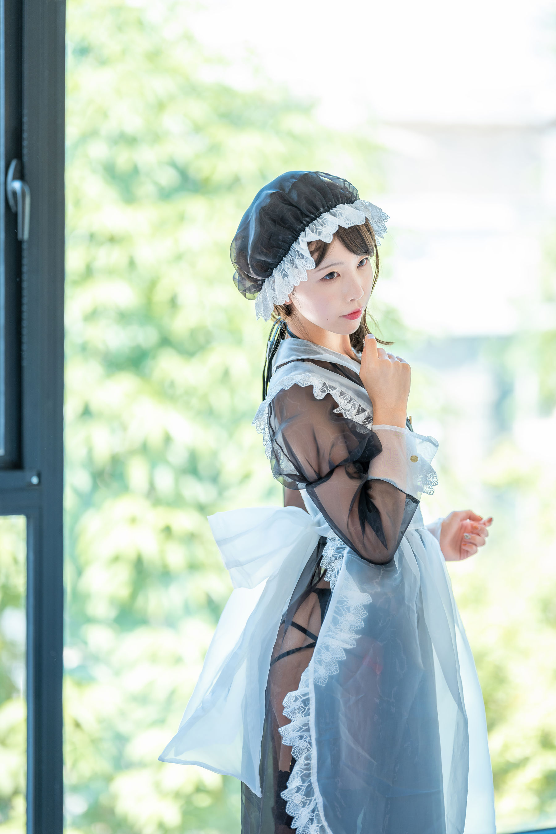 动漫博主水淼aqua – 透明女仆 [13P]