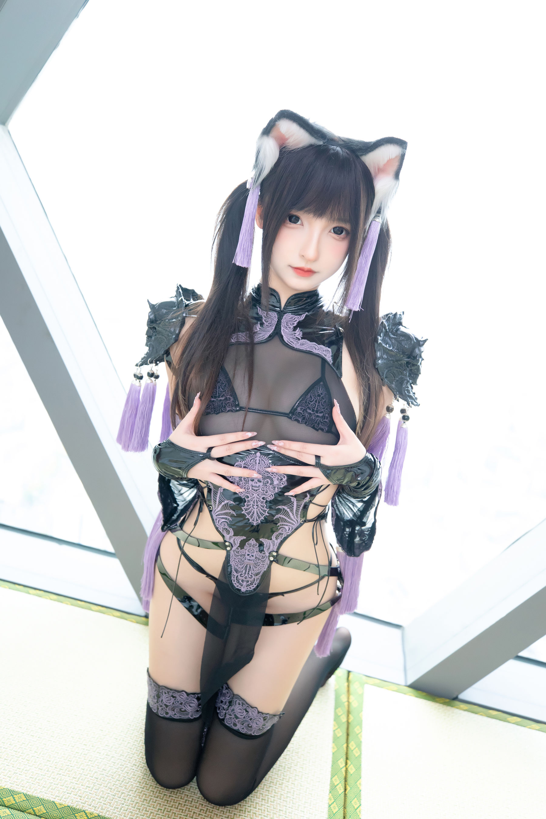 萝莉神楽板真冬之旗袍猫女 [74P]