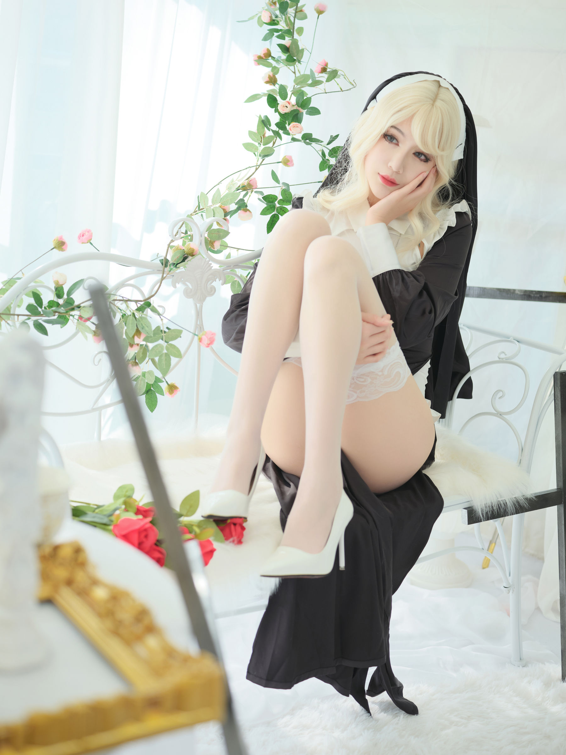 一米八的大梨子 – 修女 [36P]