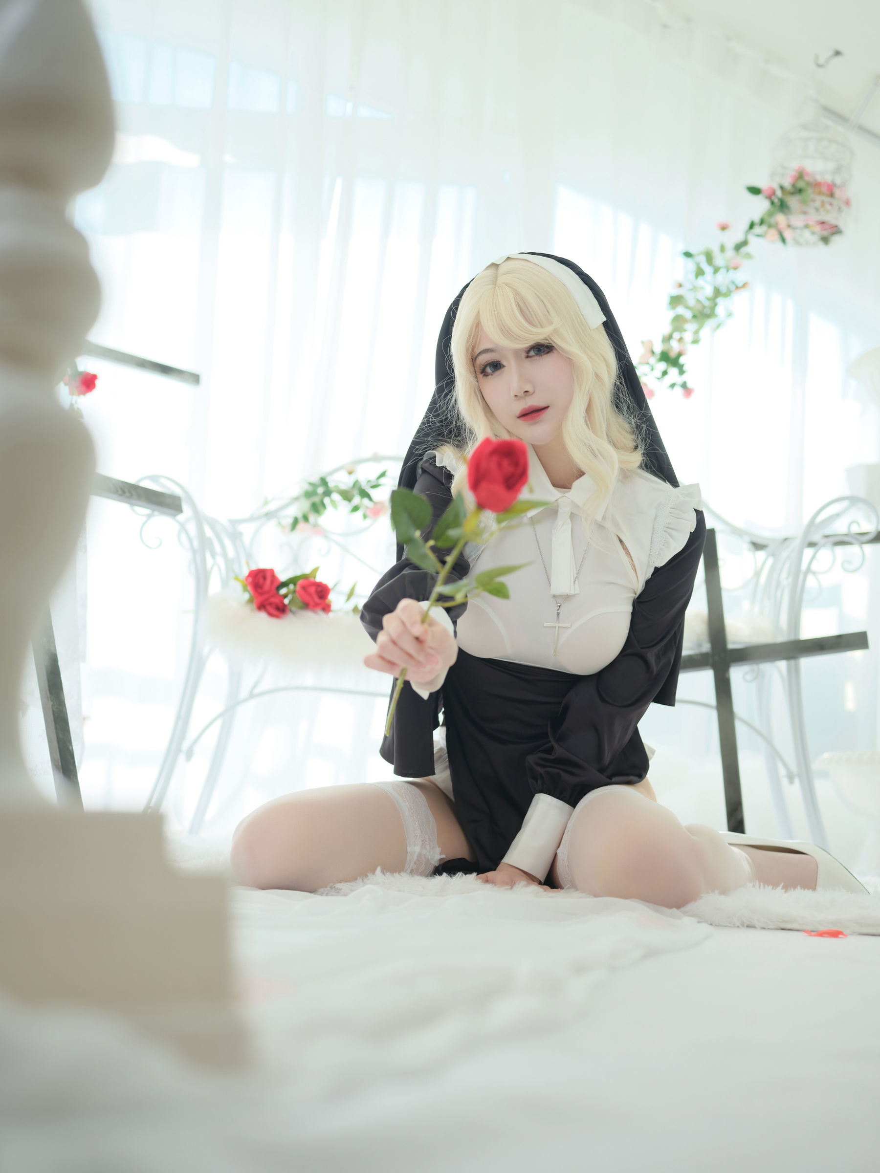 一米八的大梨子 – 修女 [36P]