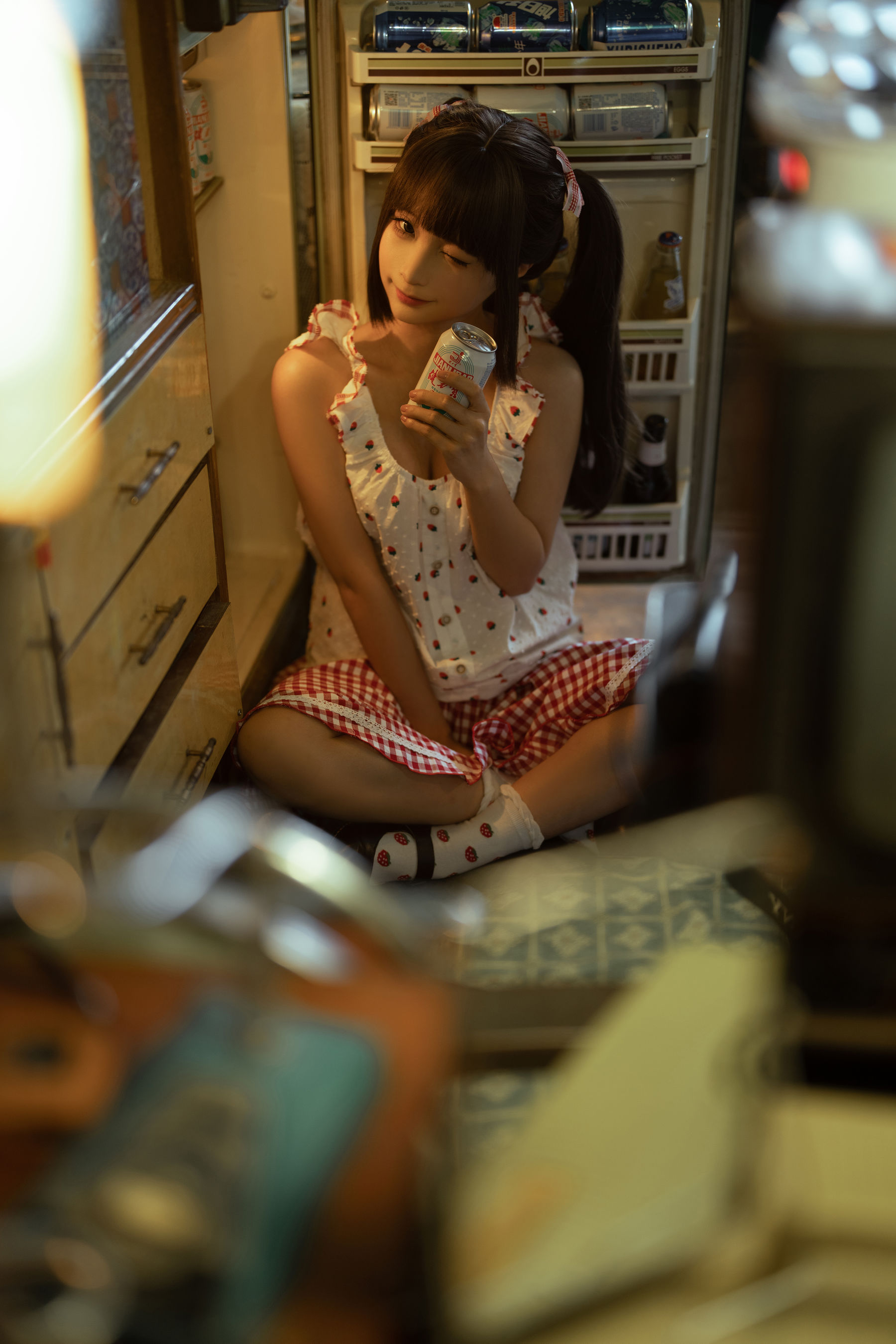 动漫博主蠢沫沫 – 红格子 [114P]