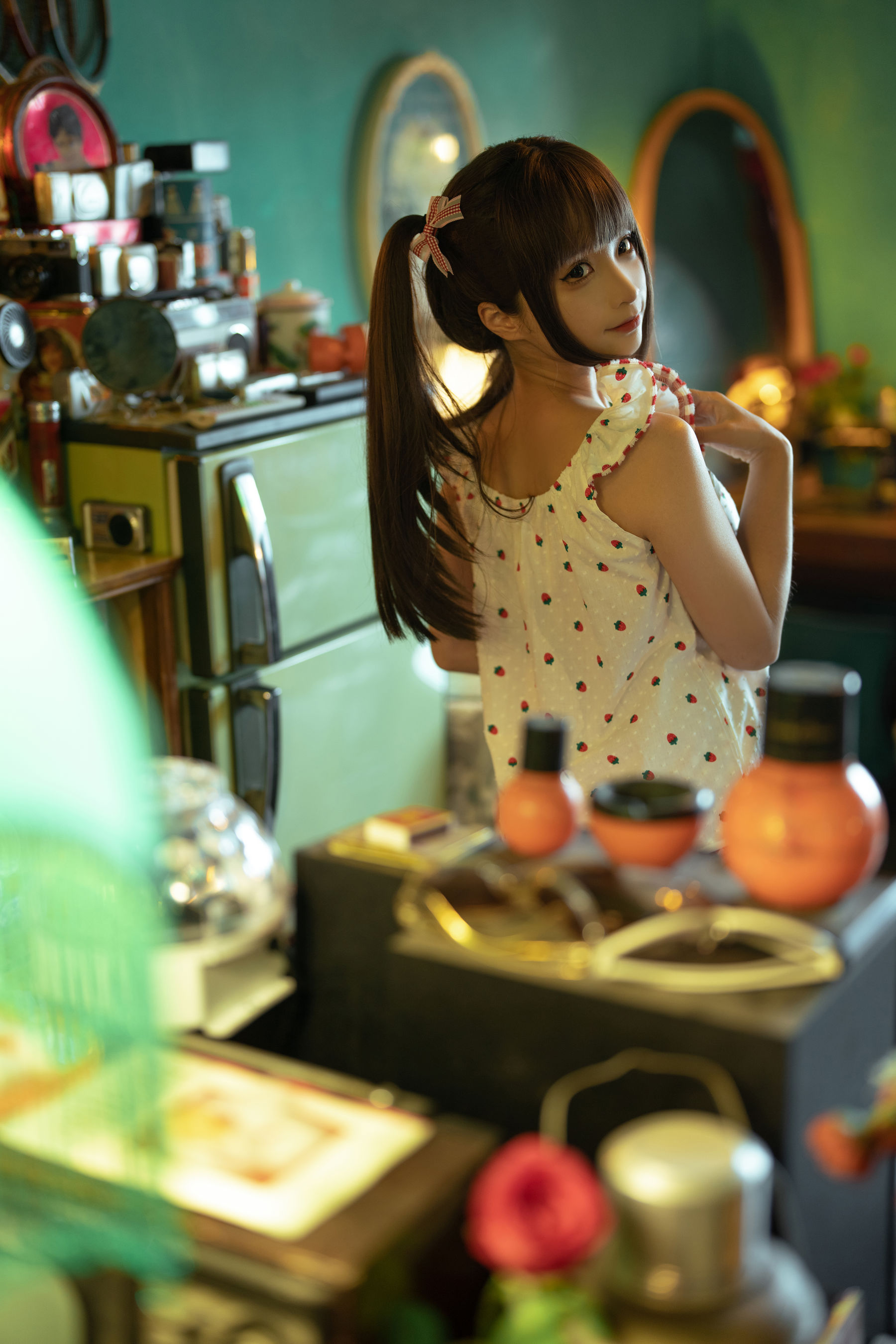 动漫博主蠢沫沫 – 红格子 [114P]