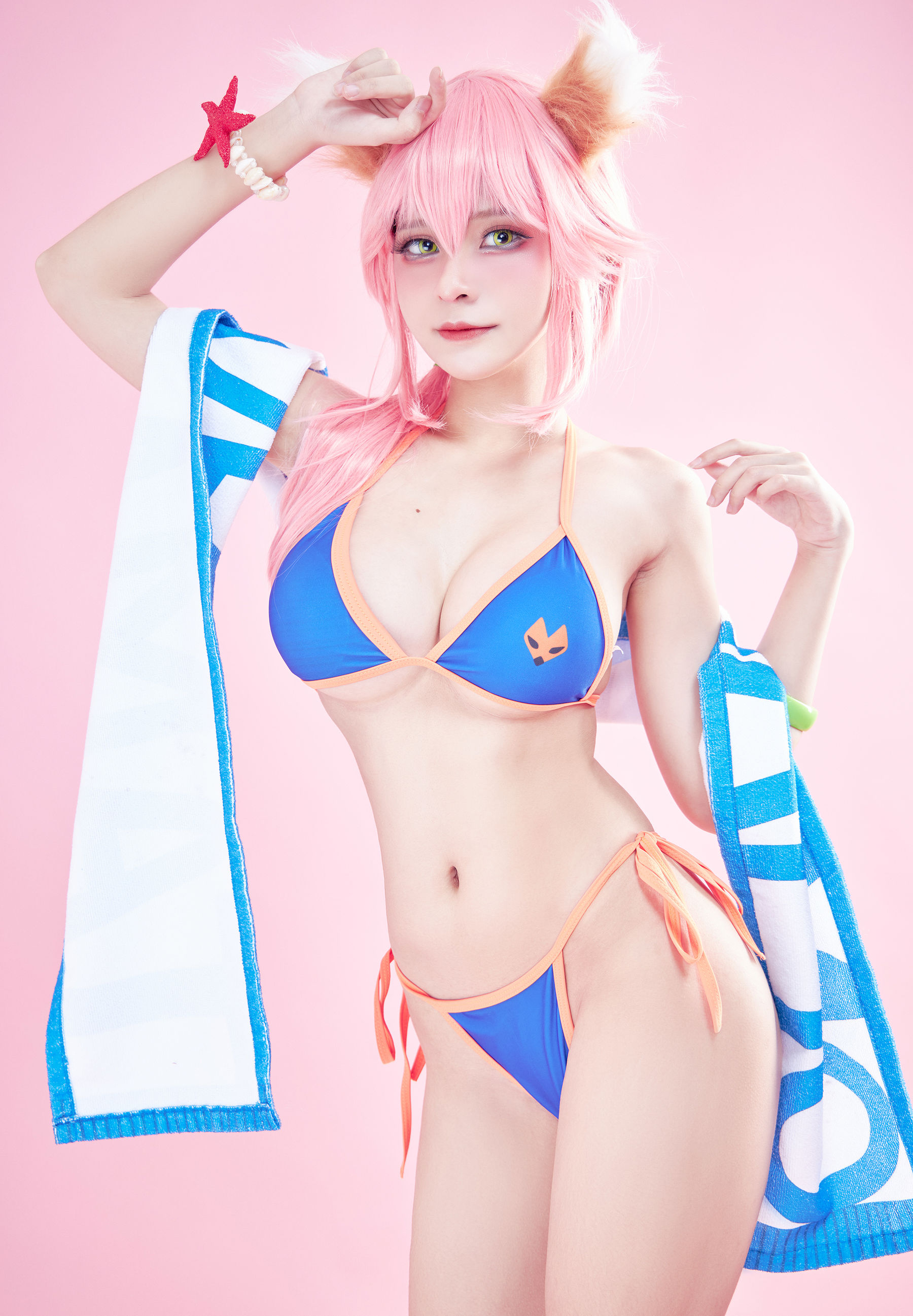 [Cosplay写真] Azami福利 – Tamamo Lancer [26P]