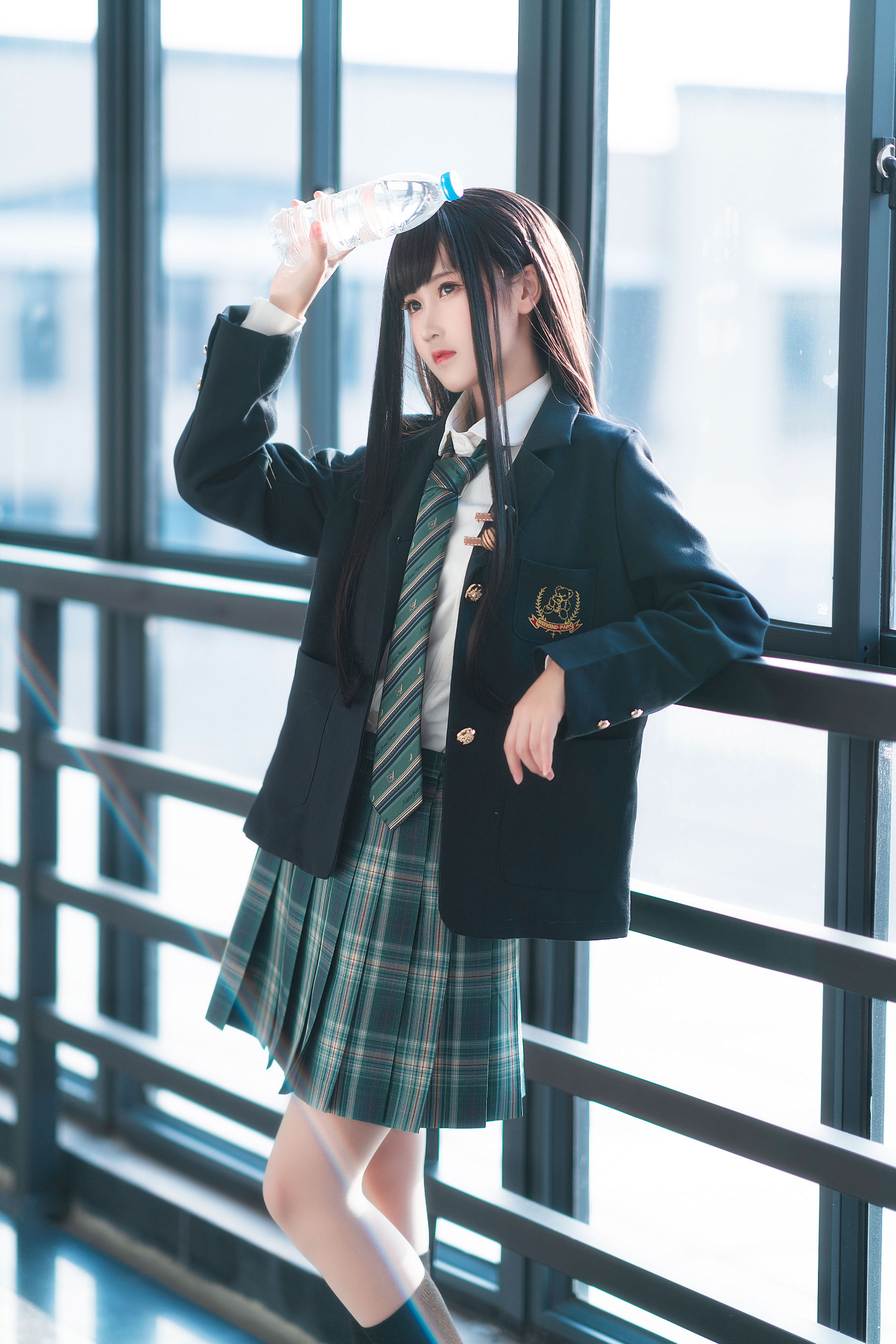 微博妹子三度_69 – 森林来信JK [15P]
